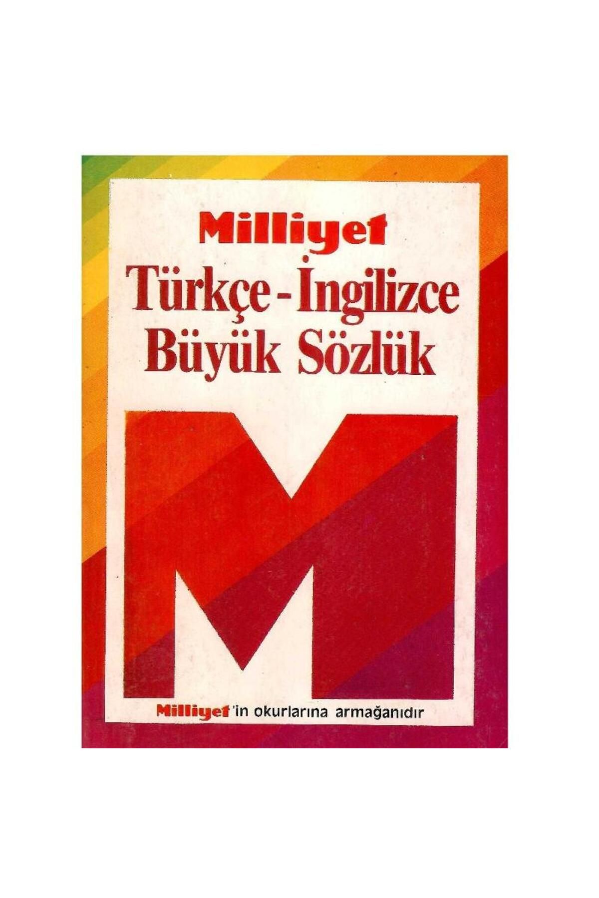 Türk Dil Kurumu Yayınları Milliyet Türkçe - İngilizce Büyük Sözlük