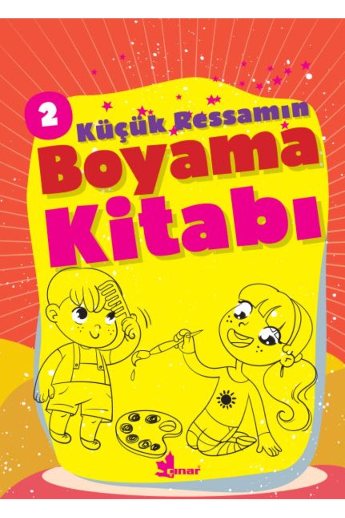 Çınar Yayınları Küçük Ressamın Boyama Kitabı 2
