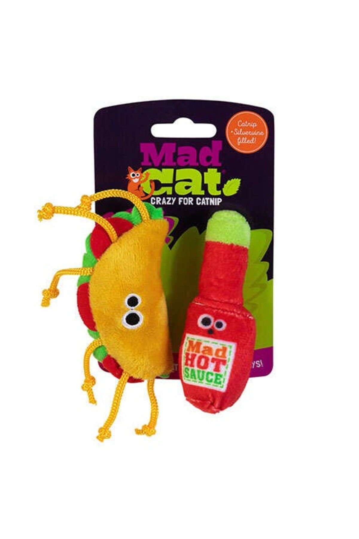 MadCat Taco Tuesday Kedi Otlu ve Matatabili 2 li Kedi Oyuncağı