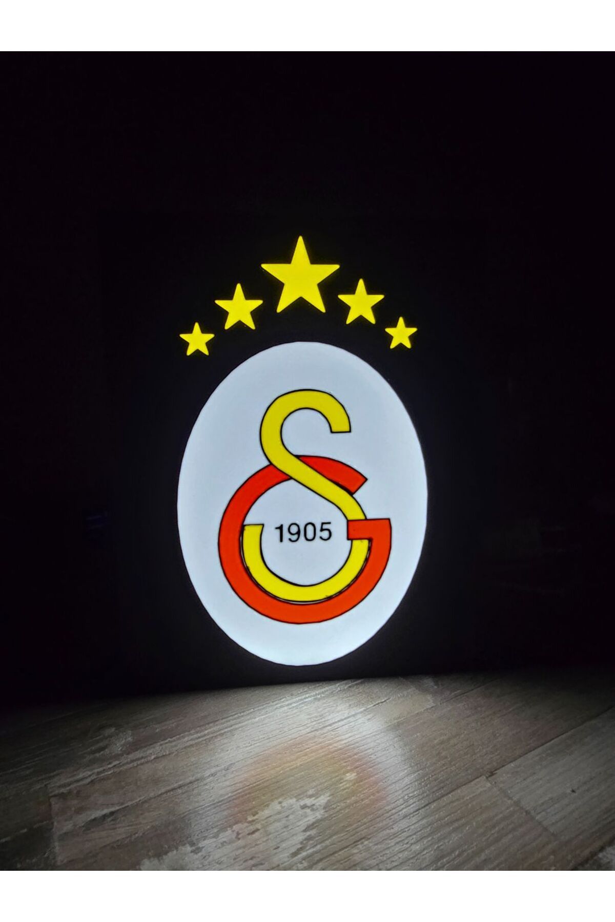 aysatelier Galatasaray Amblem Gece Lambası