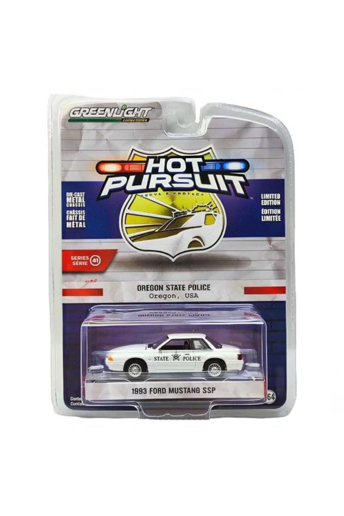 Greenlight 1993 Ford SSP 1/64 Model Araba