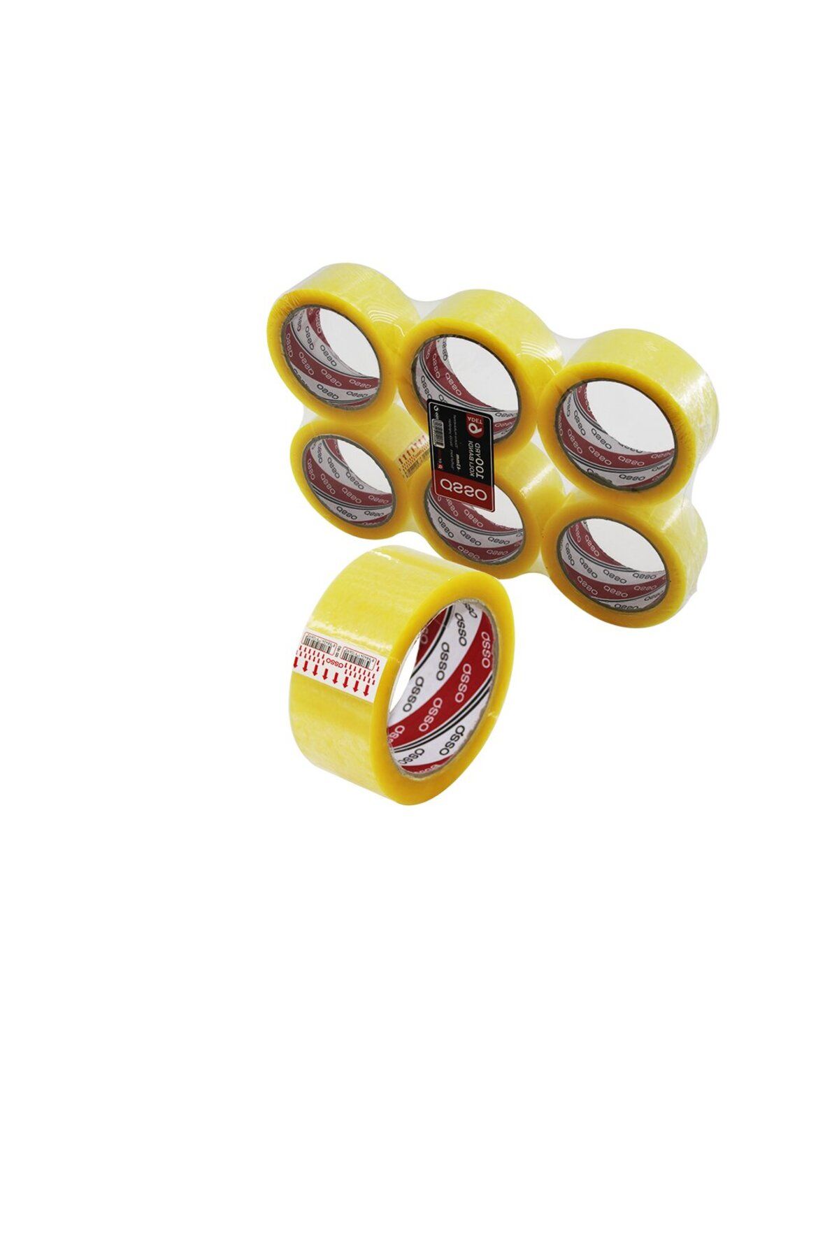 KutuluStore ŞEFFAF 100YRD KOLİ BANTI AKRİLİK YAPIŞKAN - EKSTRA MUKAVEMET 43MMX100YRD (5168)