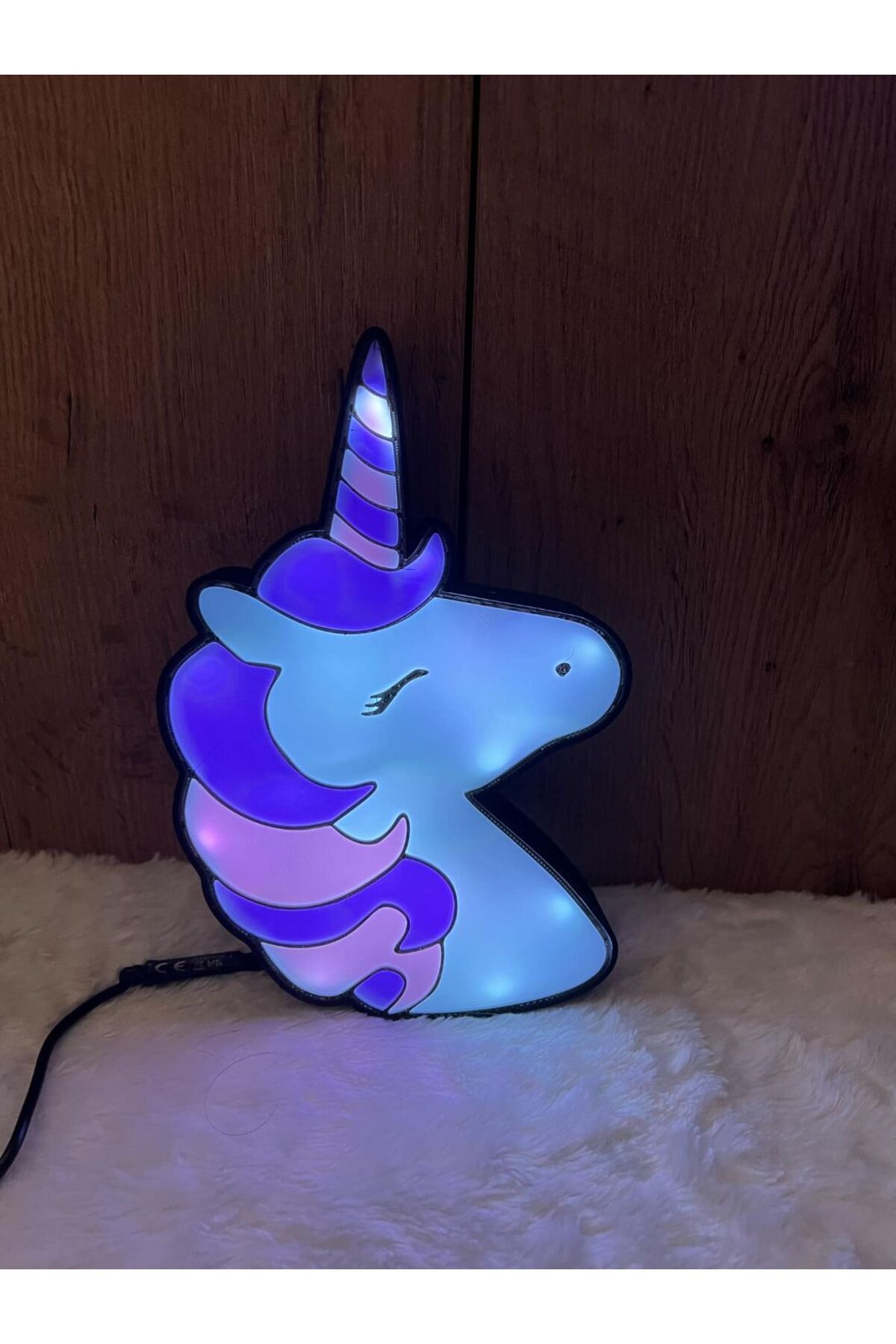 aysatelier Unicorn Gece Lambası Kablolu