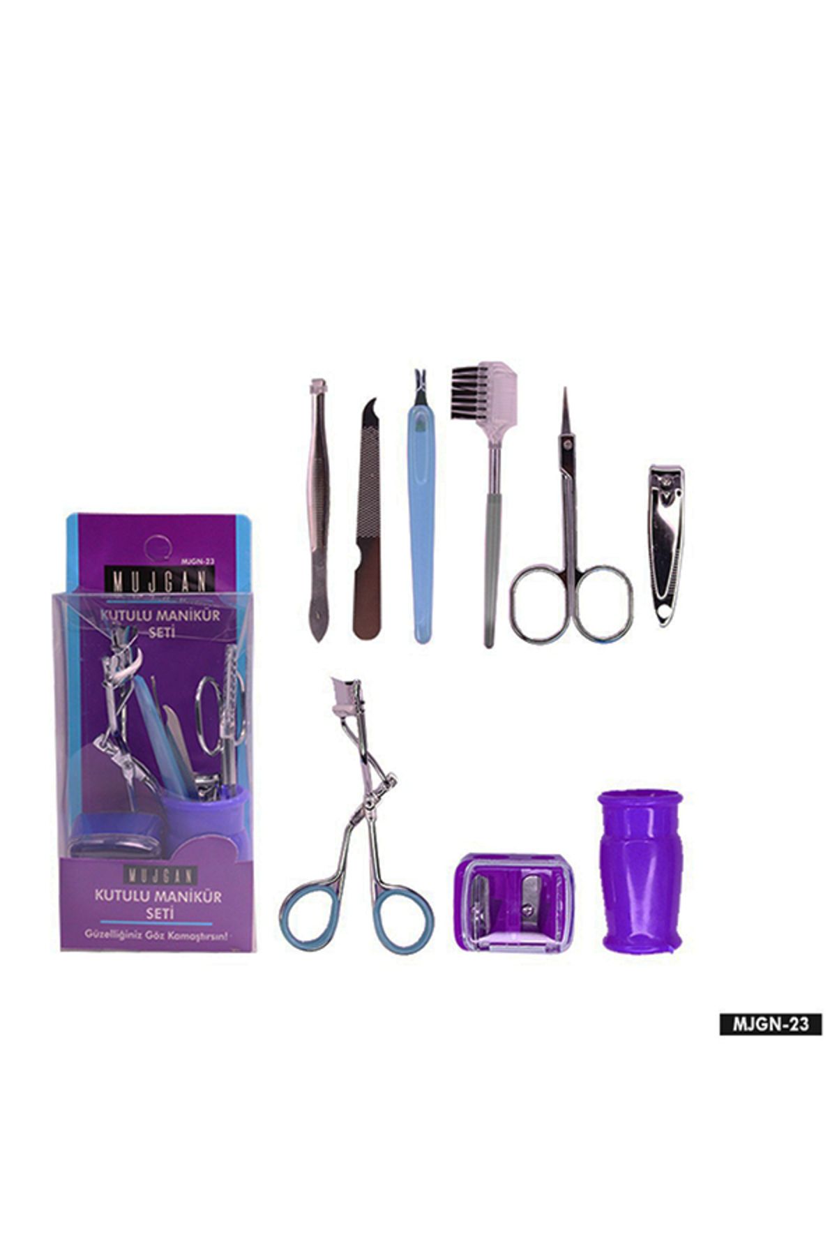 İklimStore 9 PARÇA KUTULU BARDAK MANİKÜR SETİ (5131)