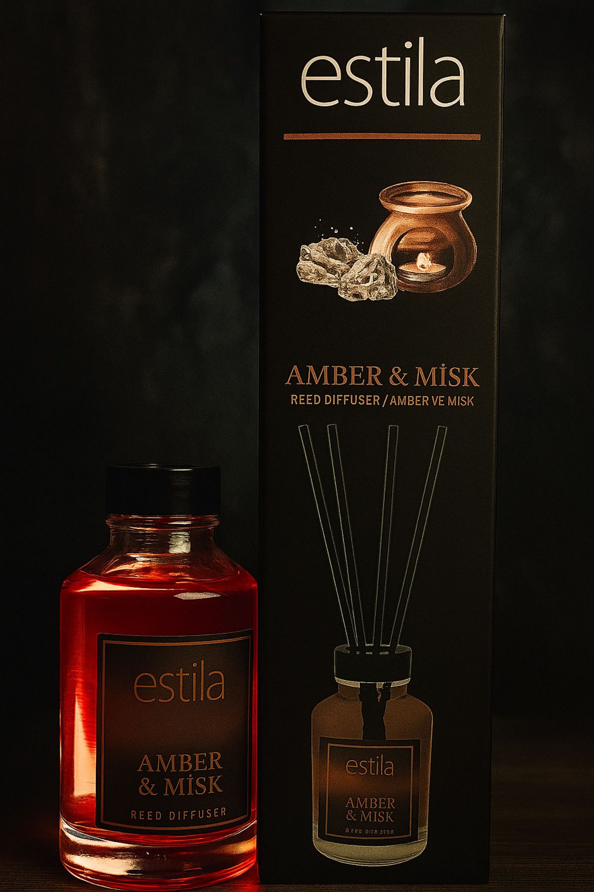 estila Amber&Misk Oda Kokusu