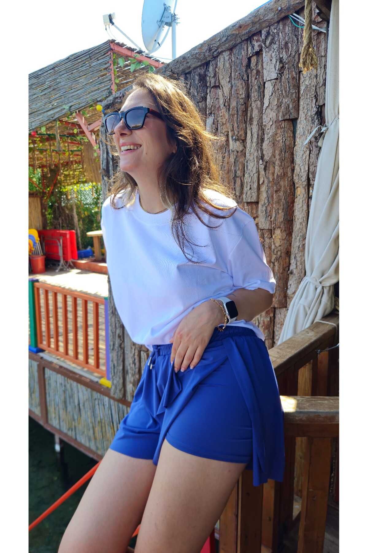 Fortuna Butik Sandy İçi Taytlı Şort