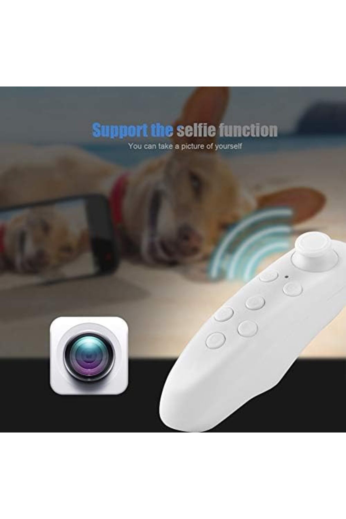 Bluetooth-Controller - 3D Wireless Remote Control with Handle for VR Glasses for iPhone/Android 8
