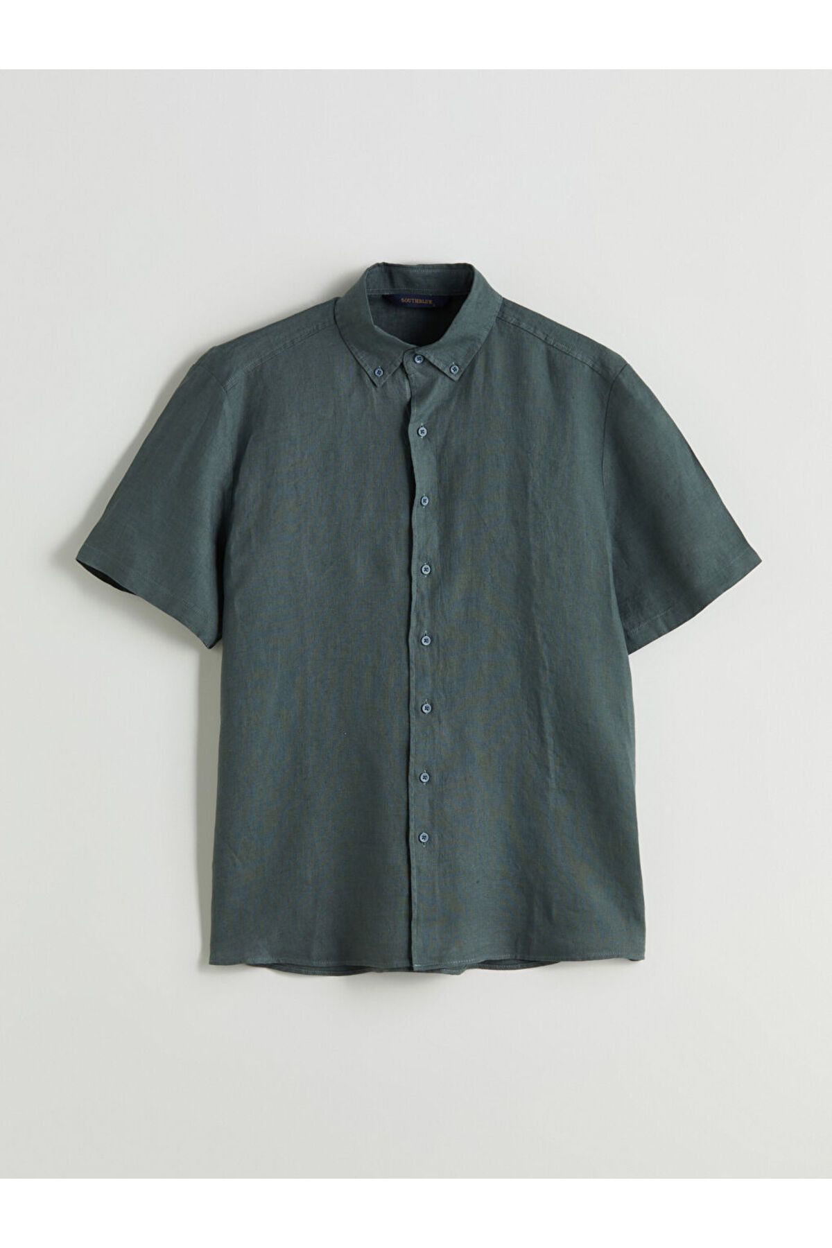 LC Waikiki LCW Regular Fit Kısa Kollu Keten Erkek Gömlek