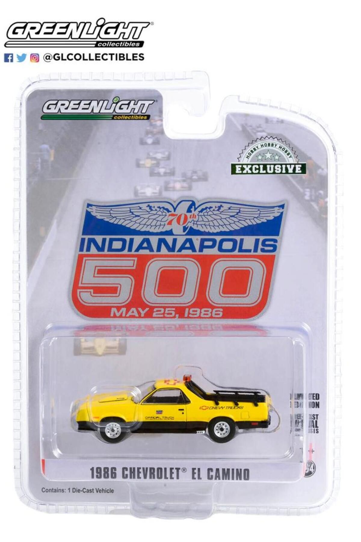 Greenlight 1986 Chevrolet El Camino SS 1/64 Model Araba