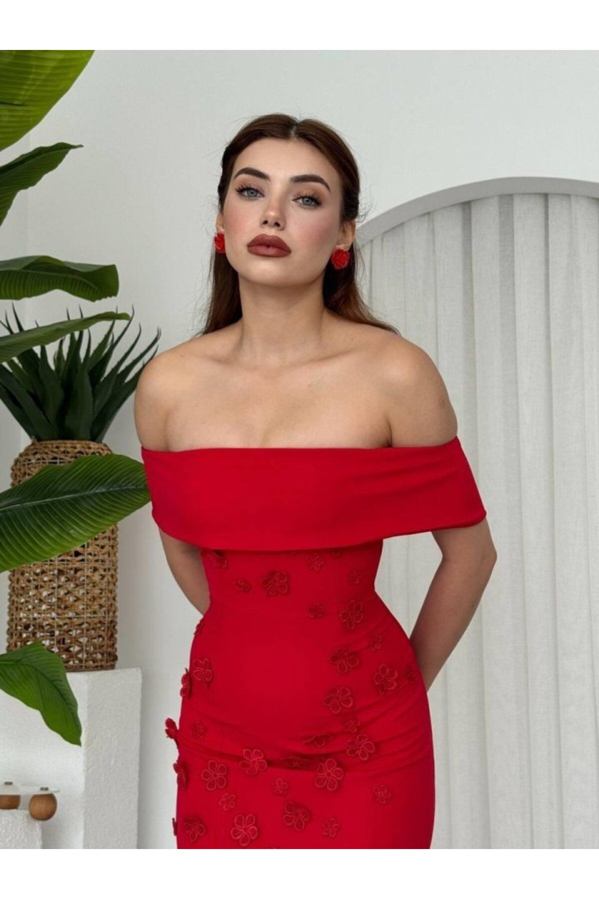 D&M Life Collection Cası StraplezElbise - L - Altın