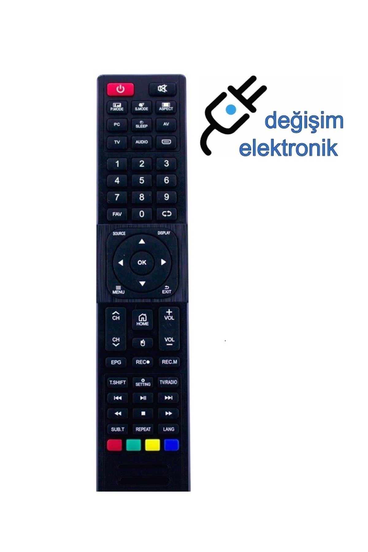 tteknolojik Telenova 32d4001 Android Smart Led Tv Kumandası