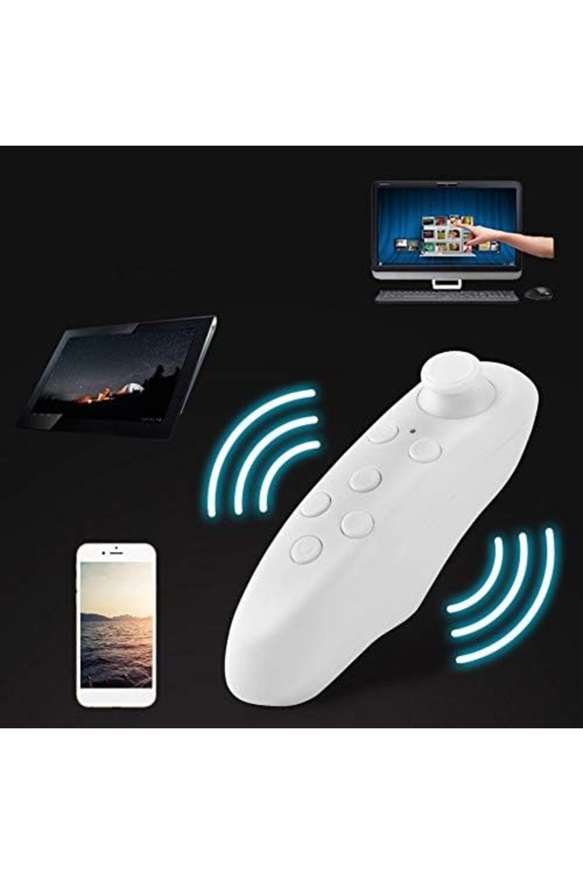 Bluetooth-Controller - 3D Wireless Remote Control with Handle for VR Glasses for iPhone/Android 4