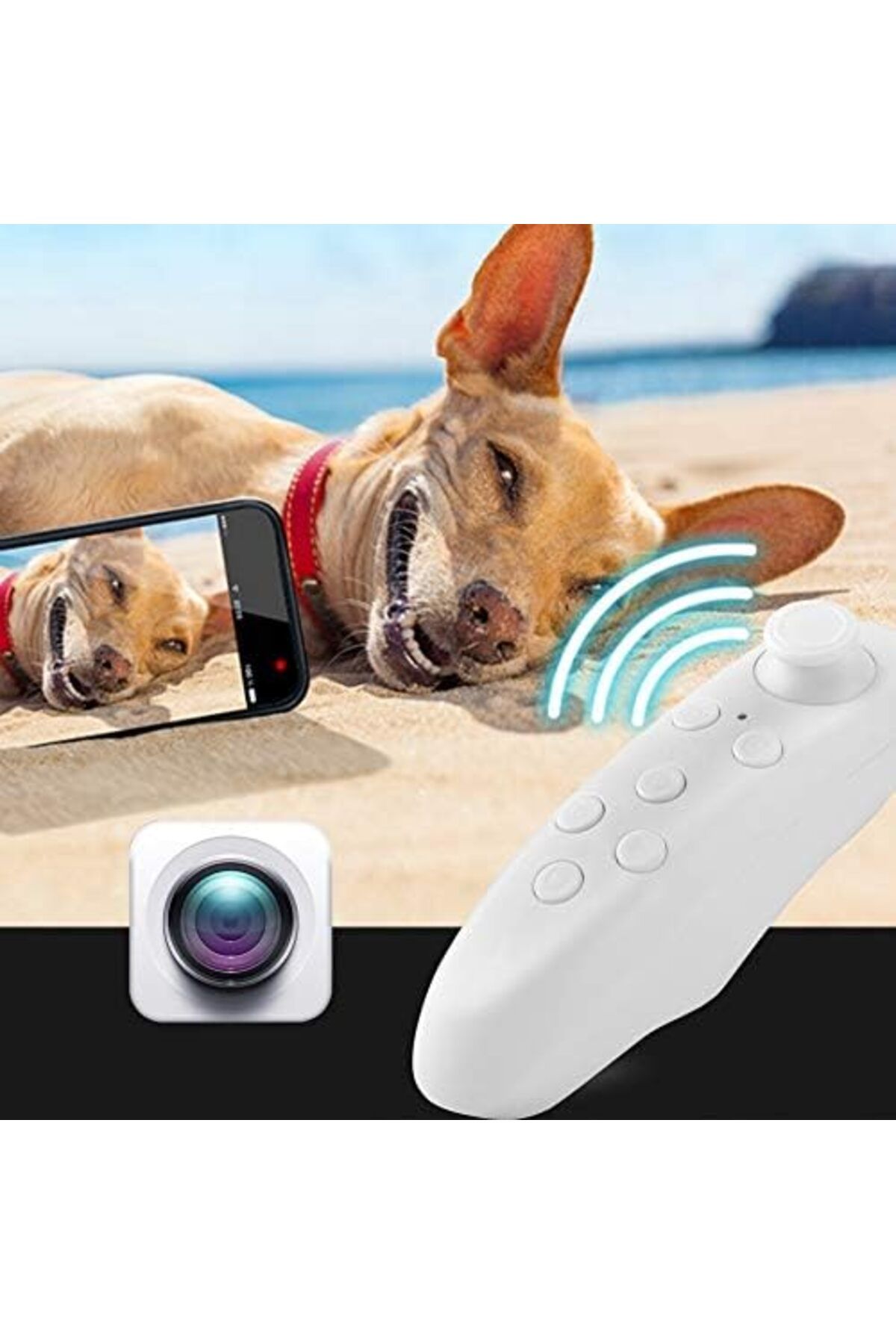 Bluetooth-Controller - 3D Wireless Remote Control with Handle for VR Glasses for iPhone/Android 5