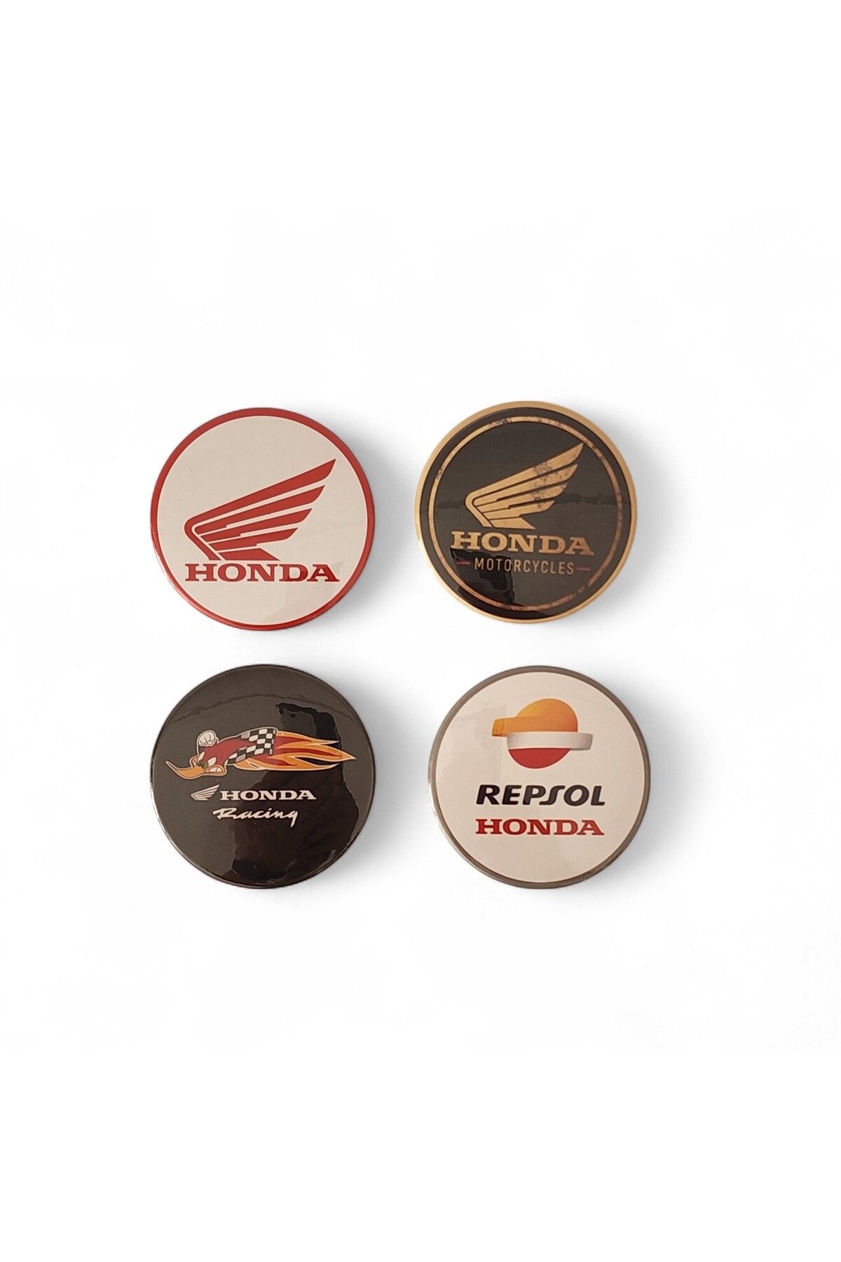 Hedea Motosiklet Magnet Set 1 Honda 4'lü Magnet