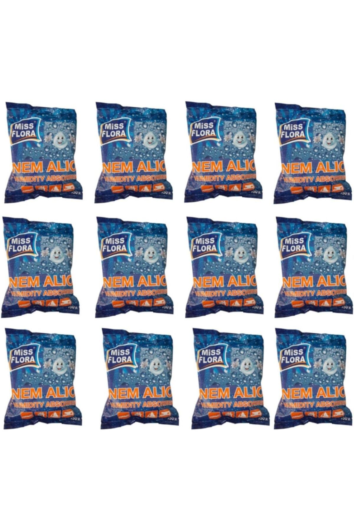 STOREMAX lvnmblya Flora Nem Alıcı 450 G Yedek 12'li Paket Shop Deesing 224120
