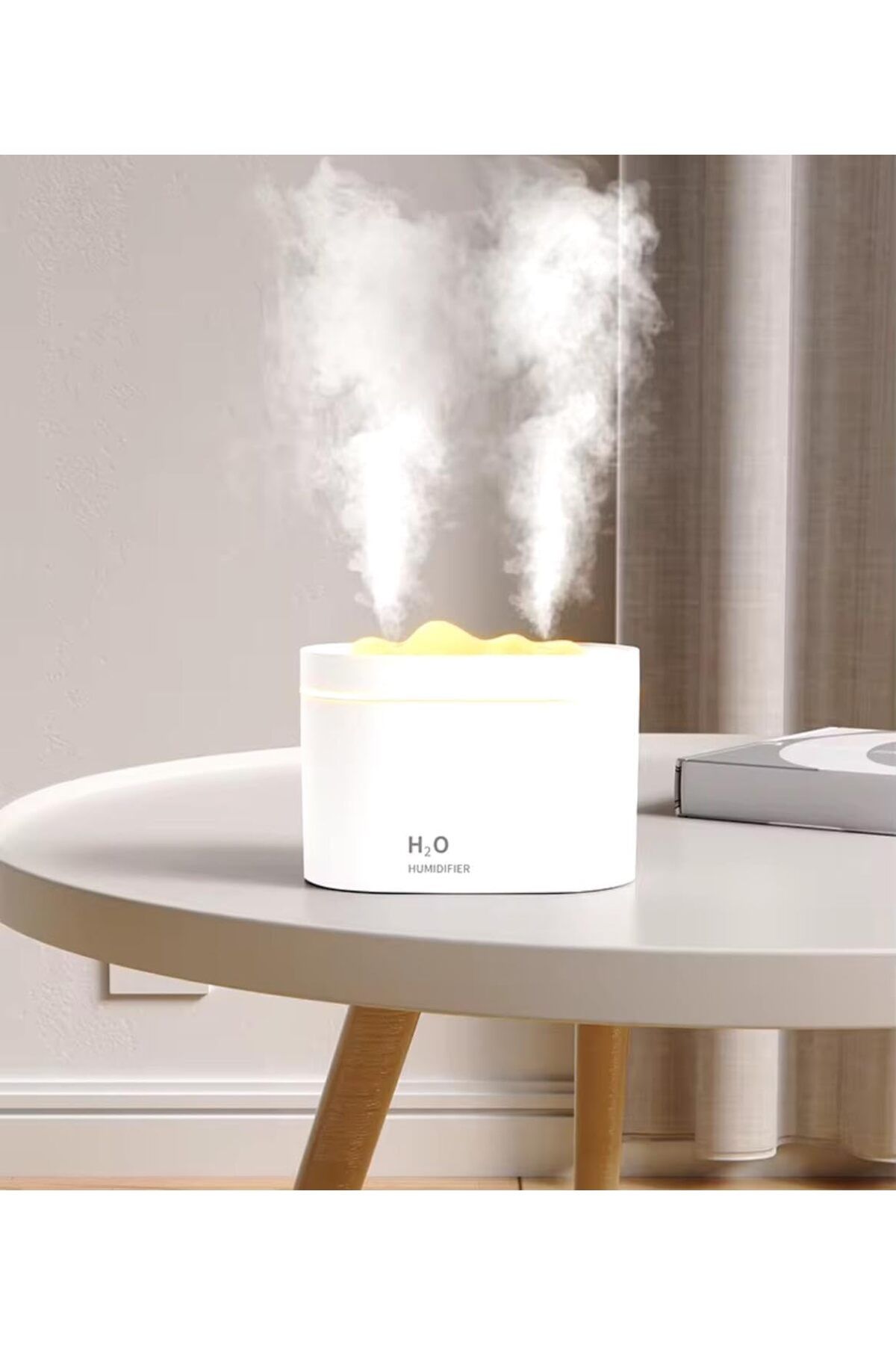 STOREMAX lvnmblya Humidifier 800ML Ultrasonik Hava Nemlendirici Buhar Makinesi Double Spray Aroma Difüzörü
