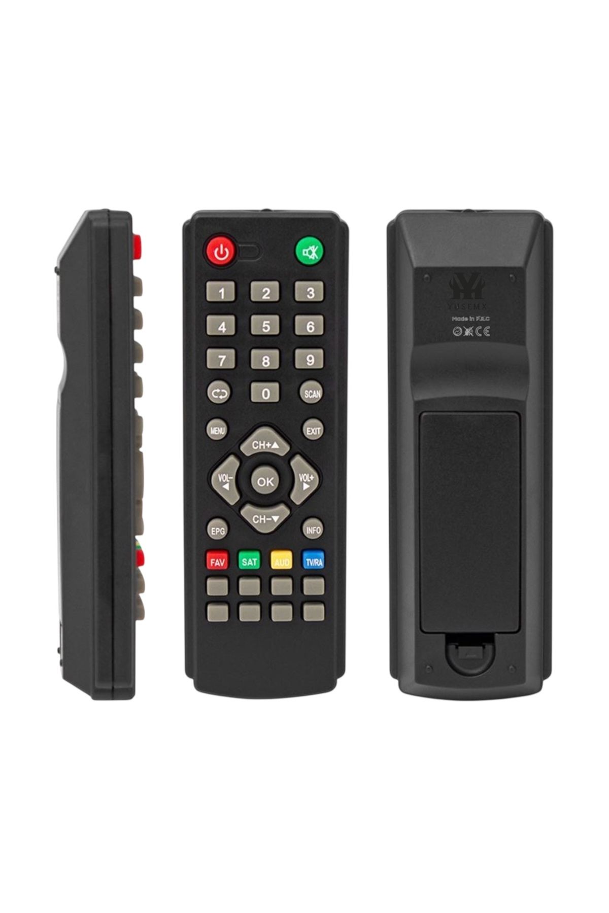 YUSEMX Magbox , Tristar , Techstat - Sd Uydu Kumanda - Epg’li
