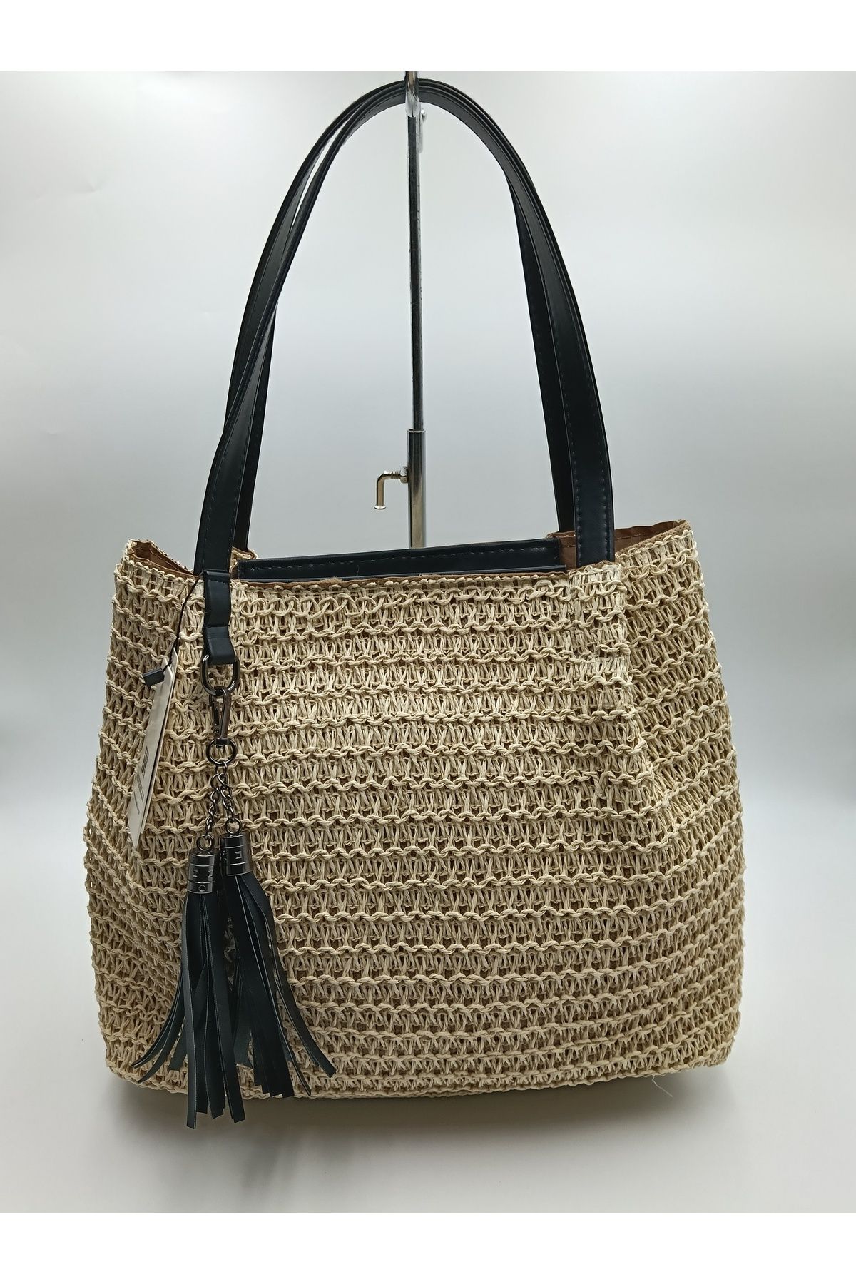 SheBella Bags & Shoes Kadın Hasır Model Omuz Çantası