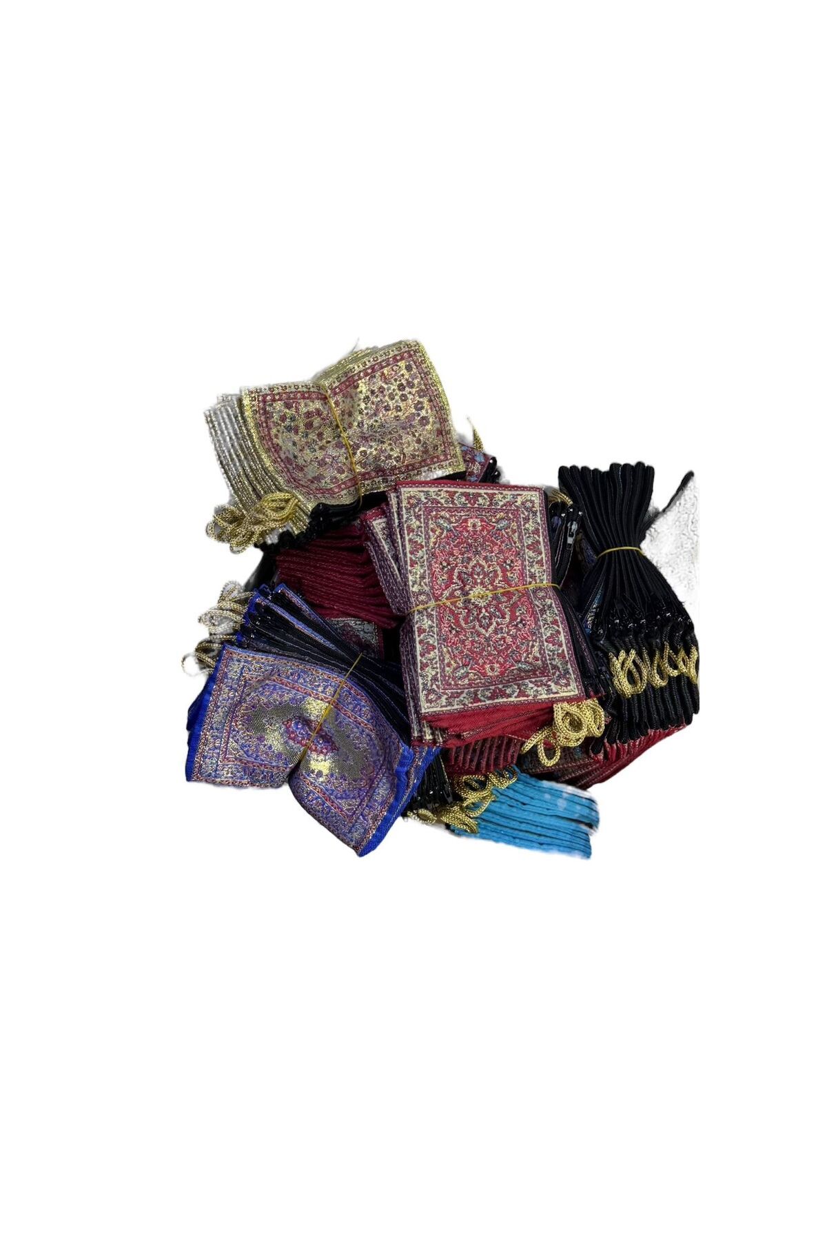 Butik Center BUTİK CENTER Hediyelik Etnik Kilim Desenli Cüzdan 10 ADET