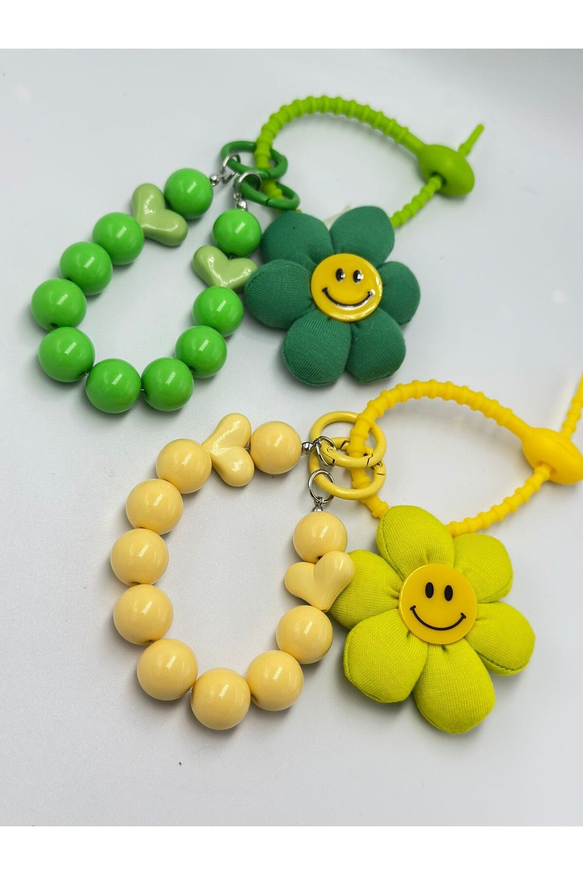 MyladyAccessoriess Papatya Ve Topçuk Detay Çanta Aksesuar Sarı