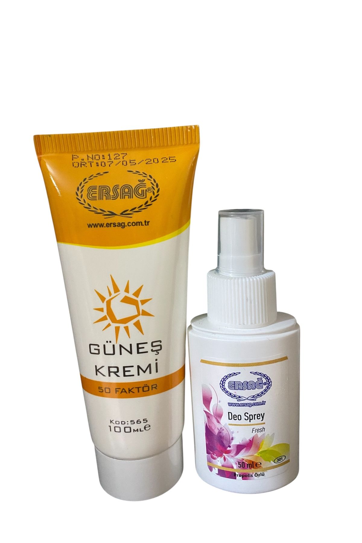 Ersağ Ersağ Güneş Krem +Deo Fresh Sprey İkili Özel Set