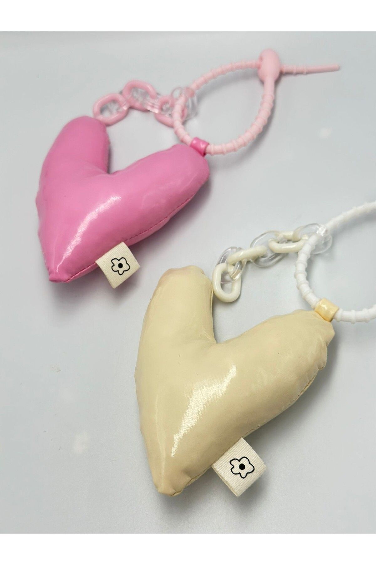 MyladyAccessoriess Kalp Çanta Aksesuarı Bej