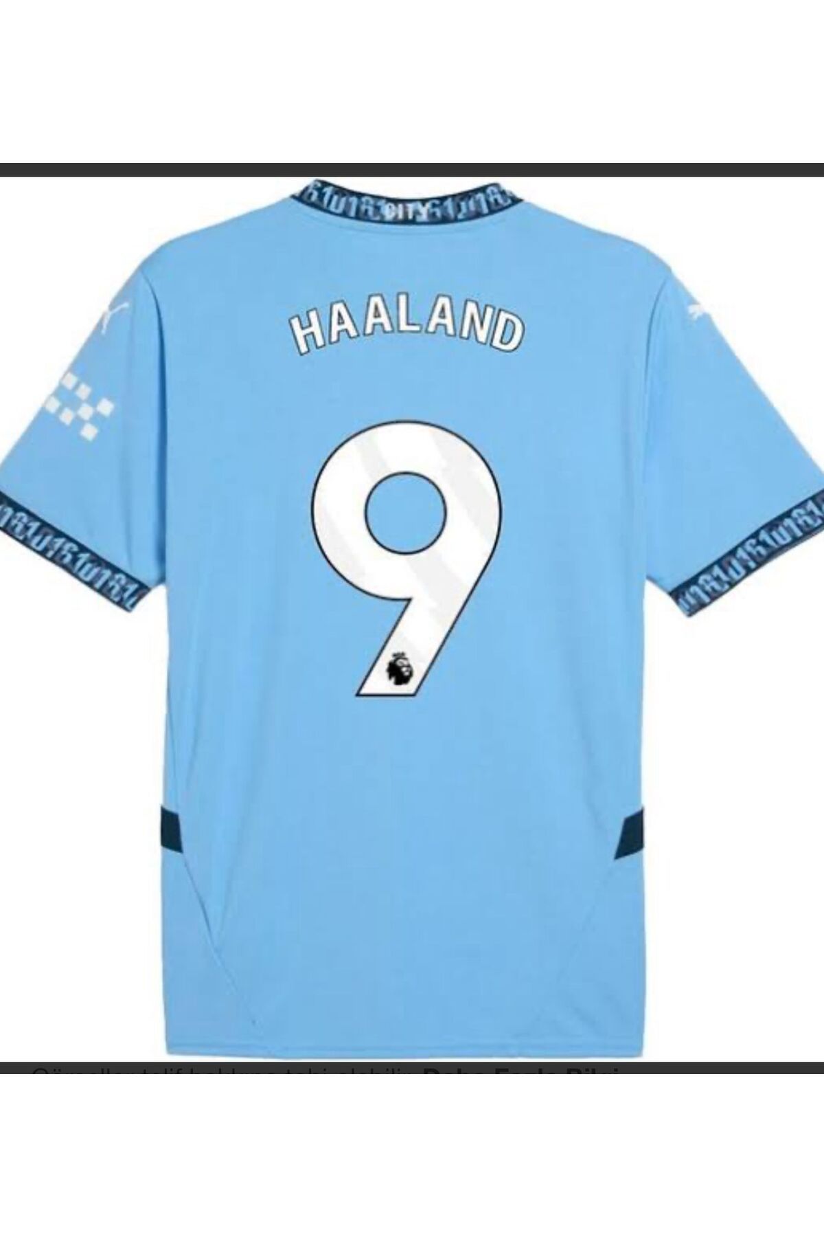 Atlas manchester city HAALAND İÇ SAHA MAVİ YETİŞKİN FUTBOL FORMASI