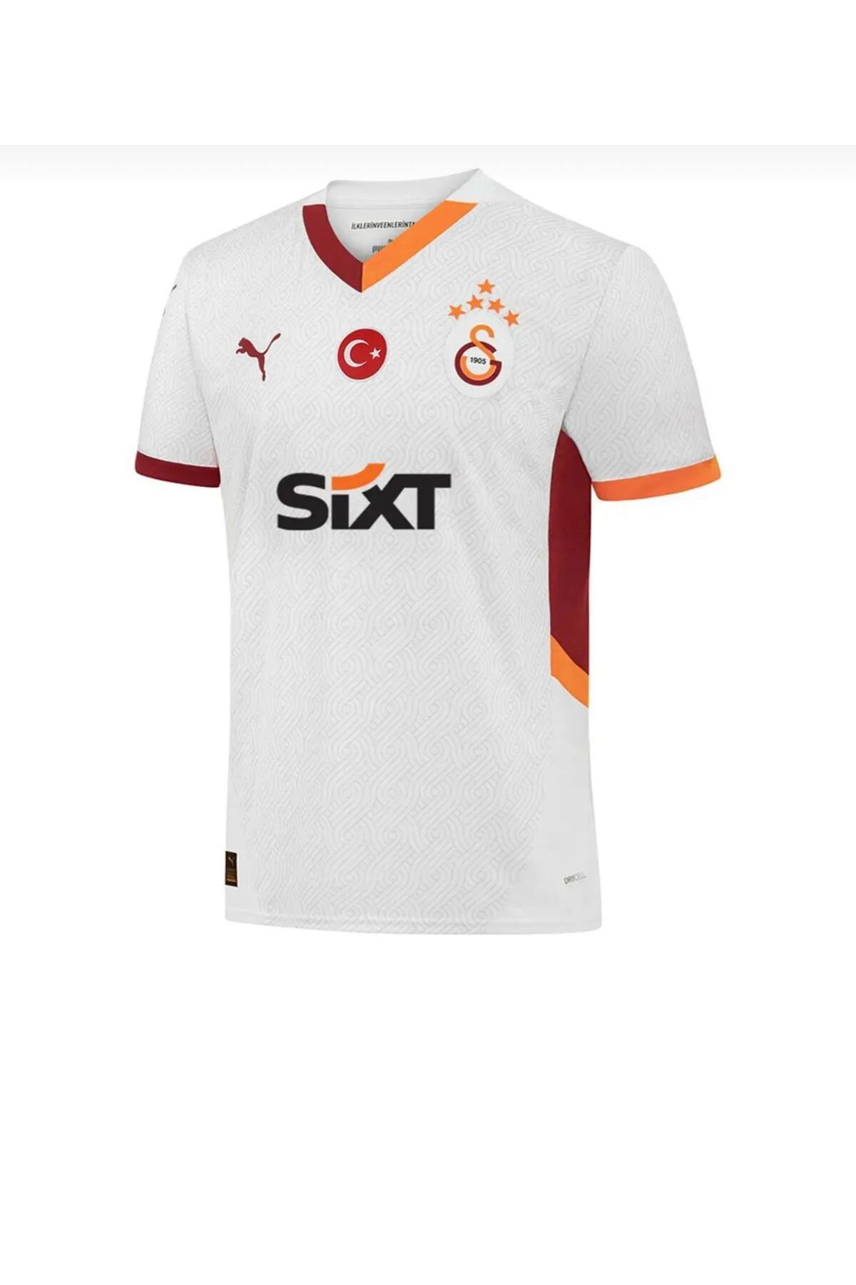 Atlas new sezon-G.âlât.asara.y 24/25 Sezon isimsiz Yetişkin Futbol Forması - Beyaz