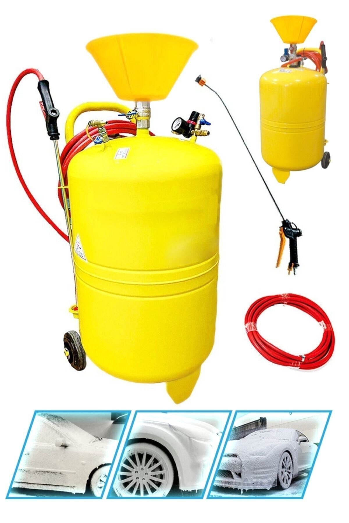AboutThePerfect Yüksek Kaliteli Havalı 90 Litre Köpük ve Püskürtme Tankı