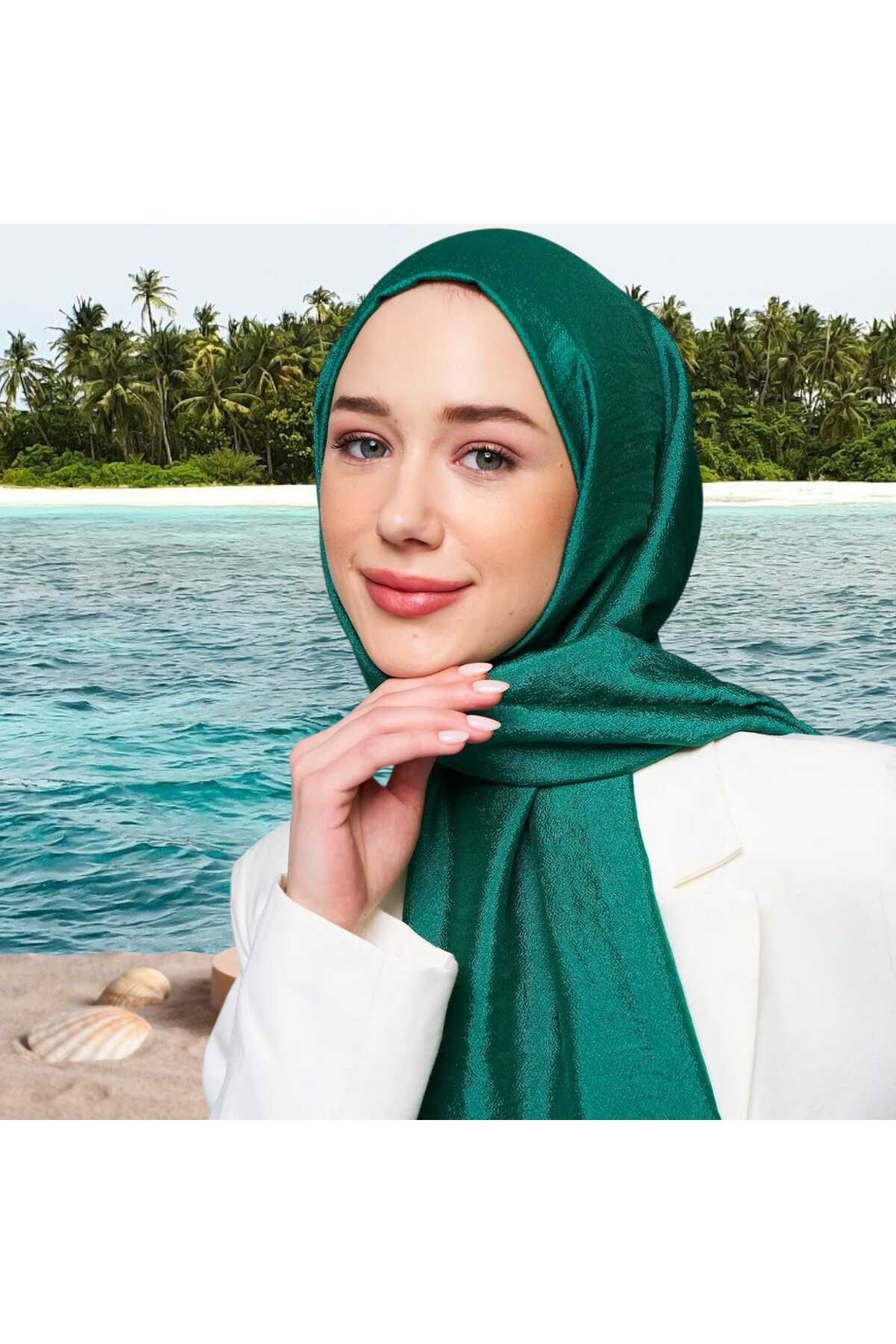 Freeista Deniz Yeşili Abiye Şal Parlak 2506663407