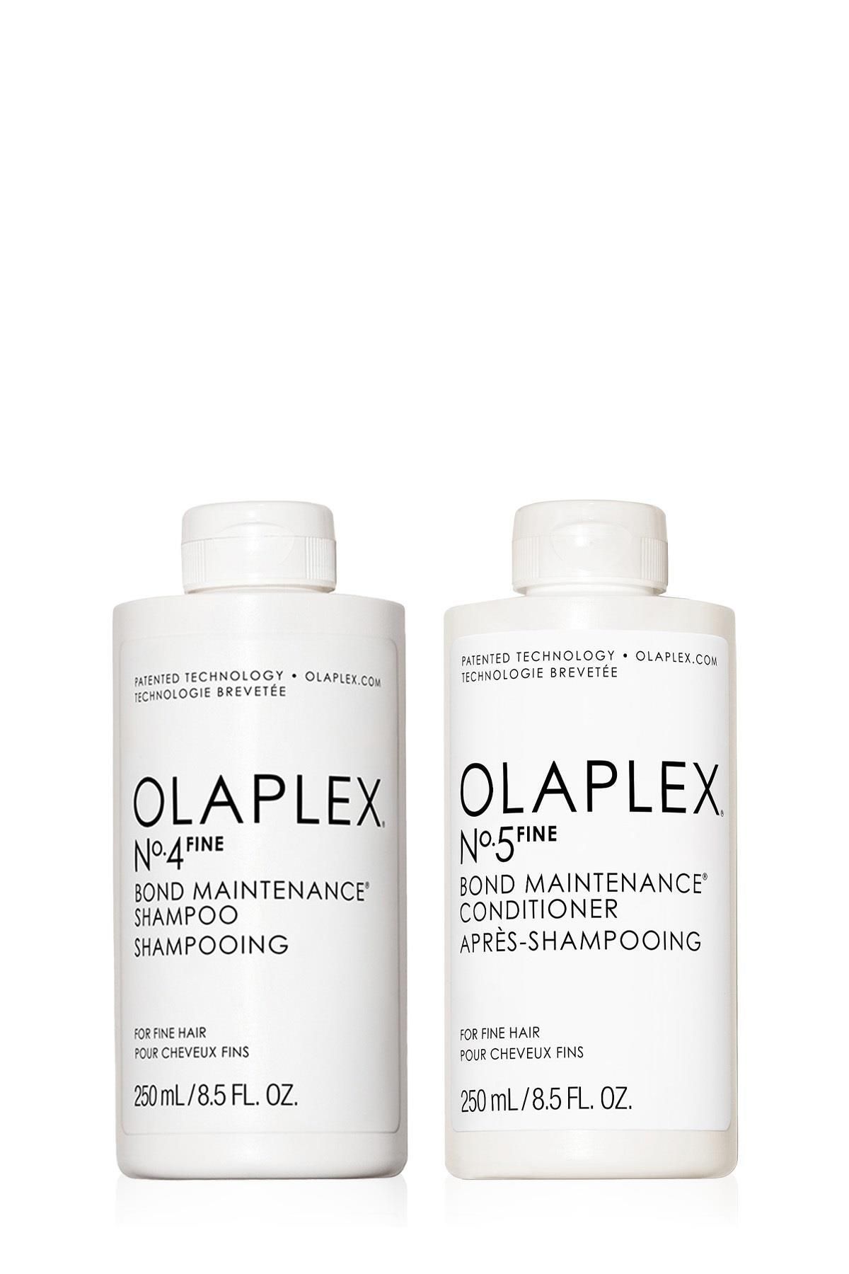 Olaplex Fine Bond Maintenance Cleanse & Condition Duo-İnce Telli Saçlar İçin Bağ Güçlendirici Şampuan & Saç