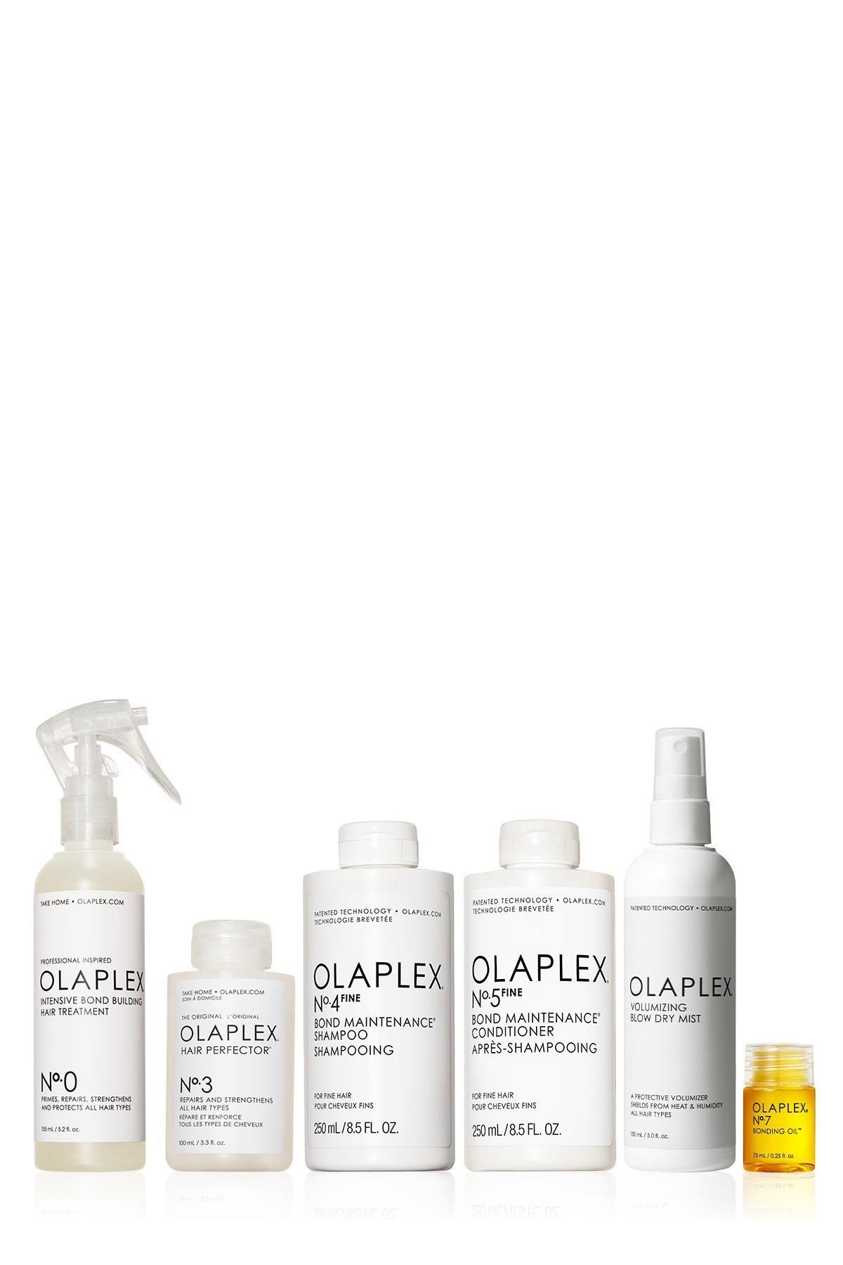 Olaplex All-in-One Fine Hair Rescue Kit - İnce Telli Saçlar İçin Bağ Güçlendiren & Hacim Veren Bakım Seti