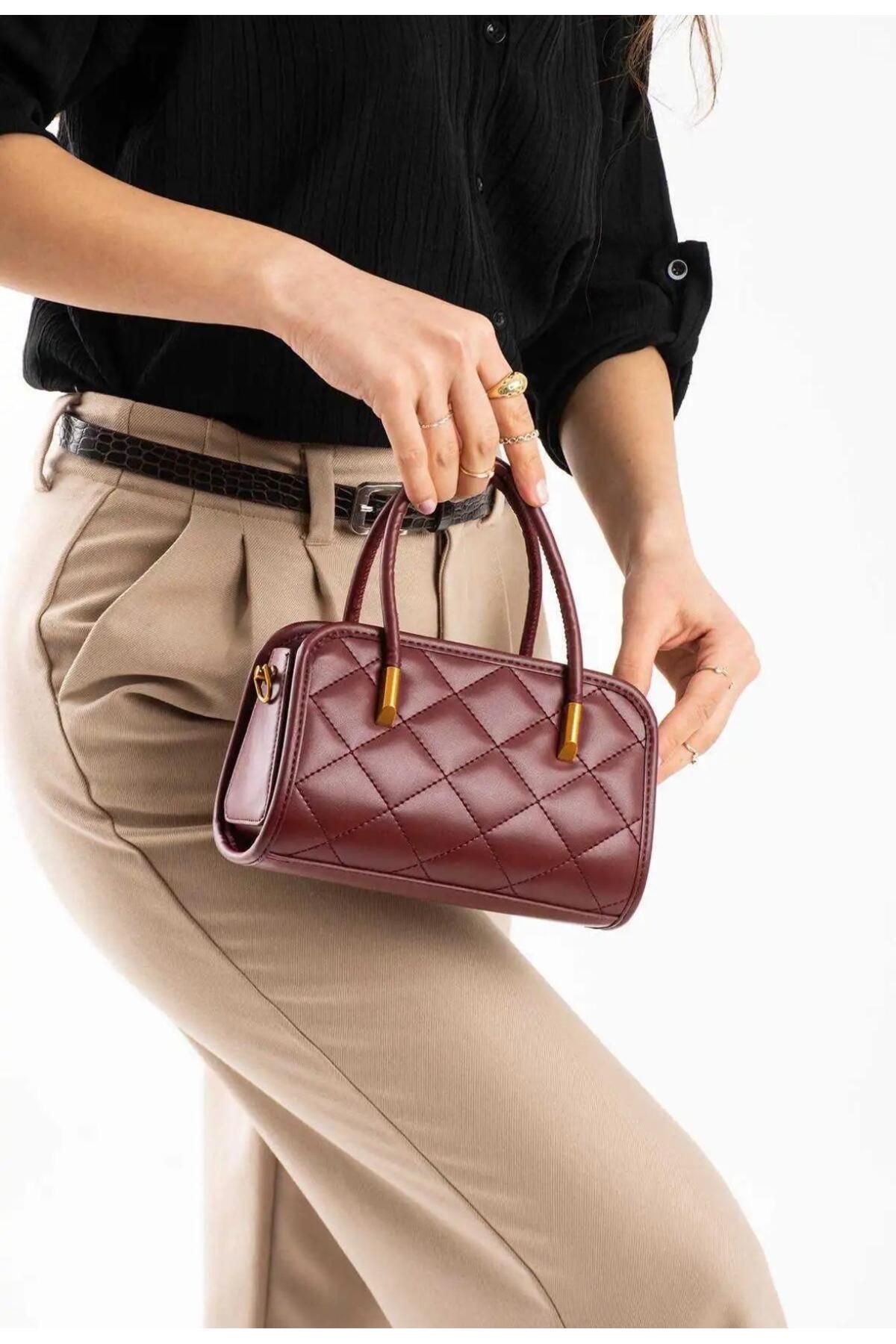 LİSBOND ELEGANCE Lisbond Elegance Mathilda Model Deri Kadın El Ve Omuz Çantası