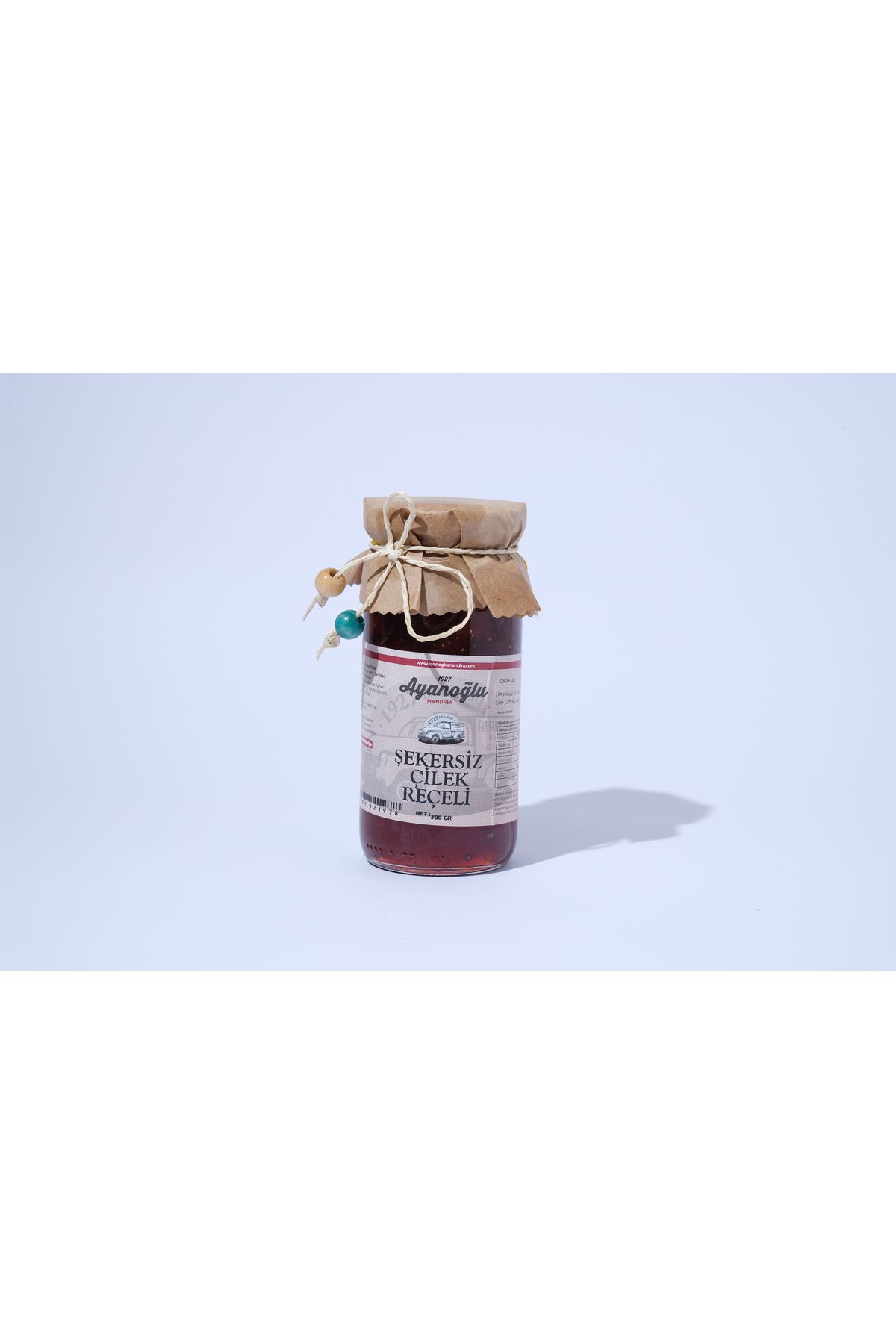 AYANOĞLU MANDIRA ÜRÜNLERİ Şekersiz Çilek Reçeli 300 GR