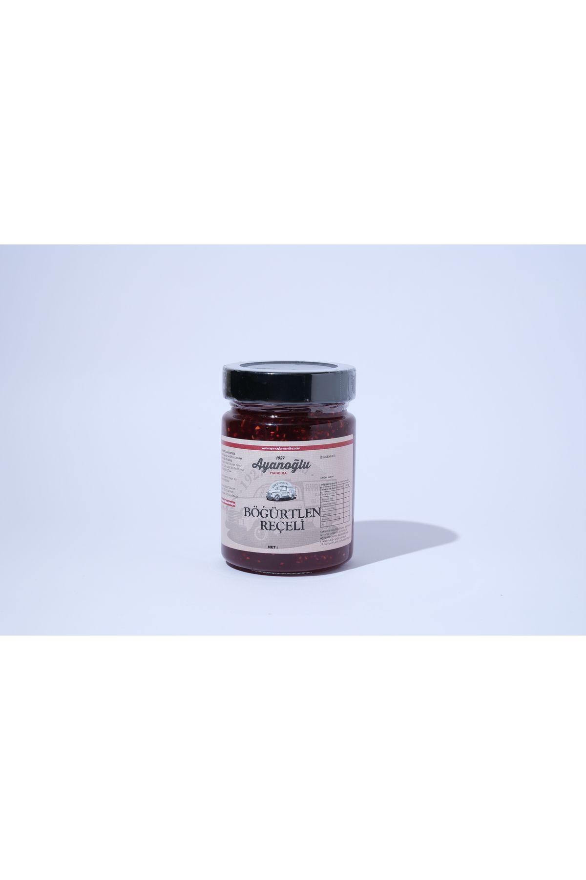 AYANOĞLU MANDIRA ÜRÜNLERİ Böğürtlen Reçeli 400 GR