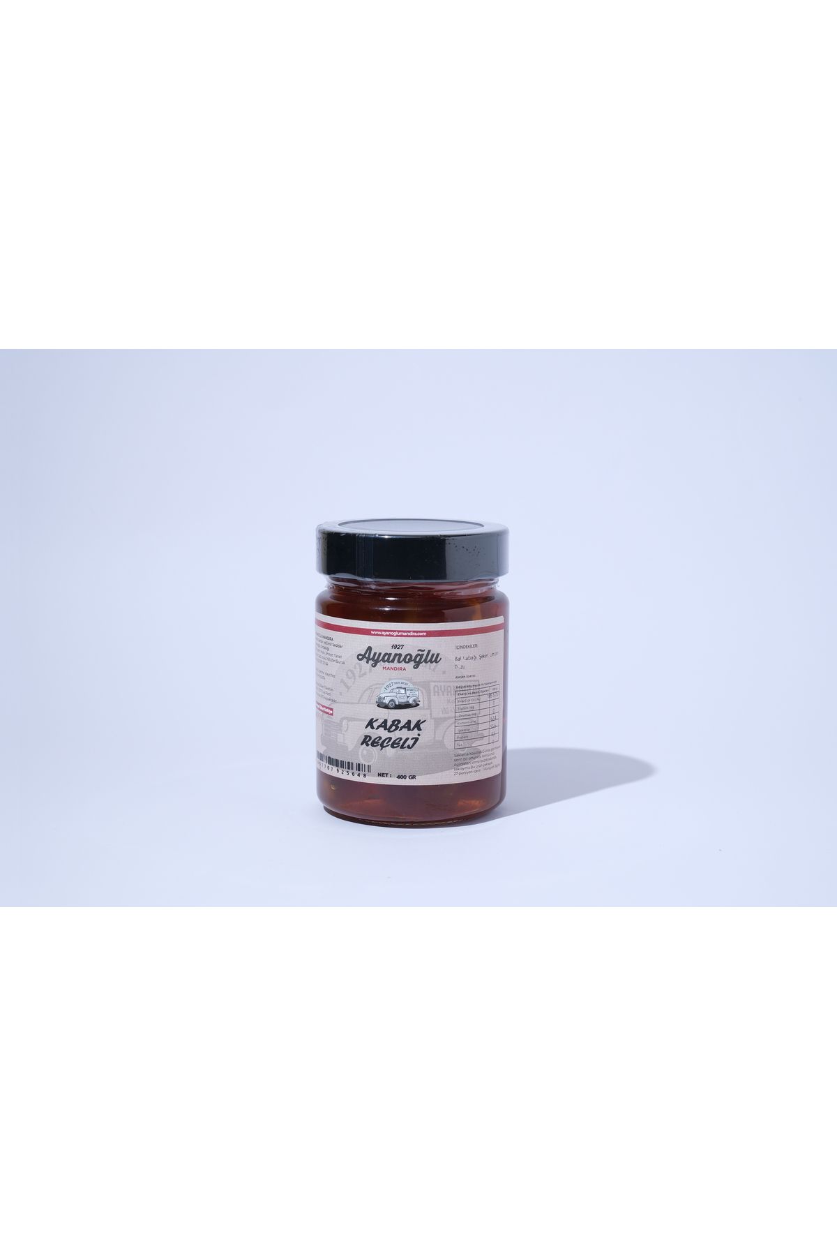 AYANOĞLU MANDIRA ÜRÜNLERİ Kabak Reçeli 400 GR