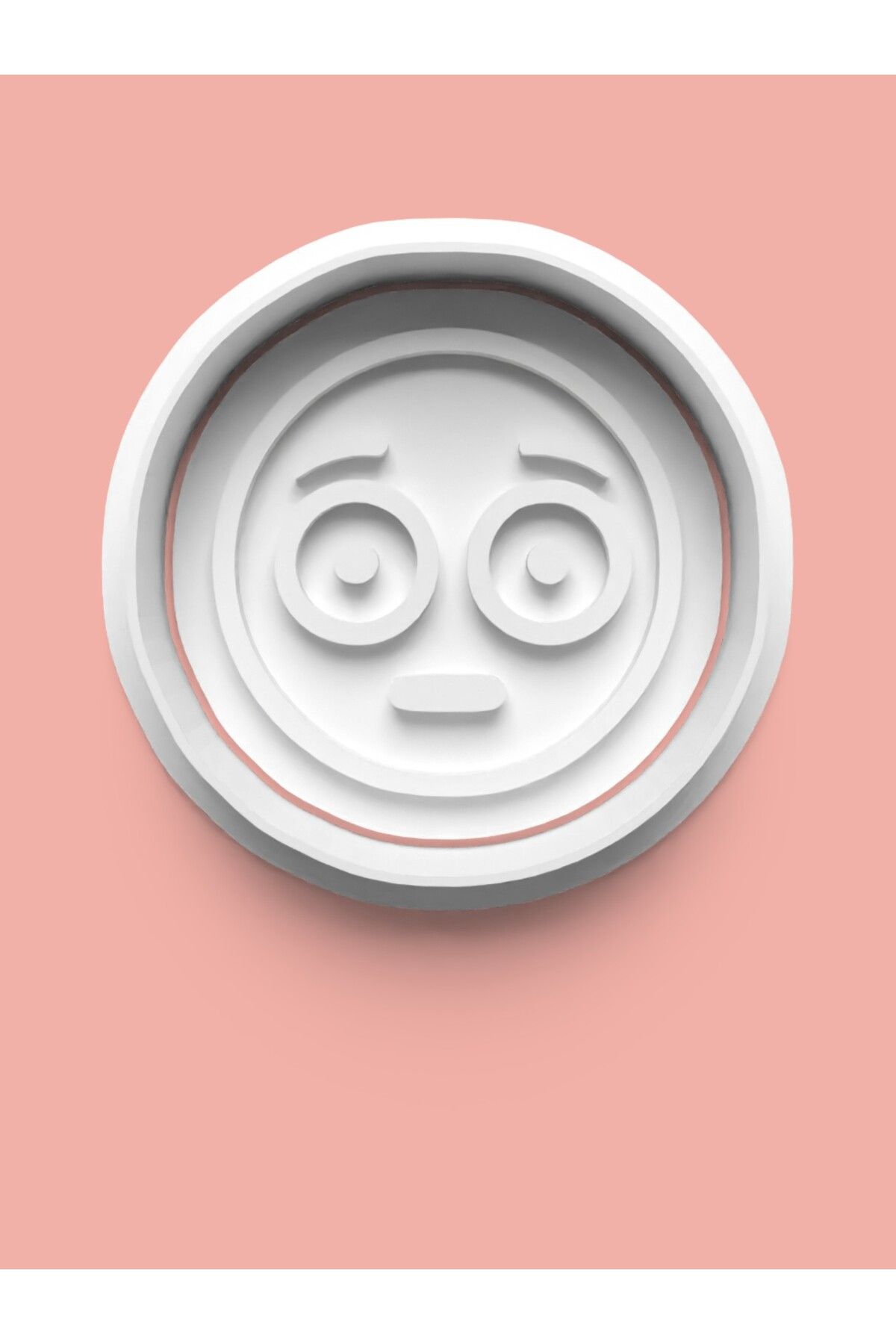 AKTASTORE Emoji Surat Kurabiye Kalıbı Ve Şeker Hamuru Kalıbı