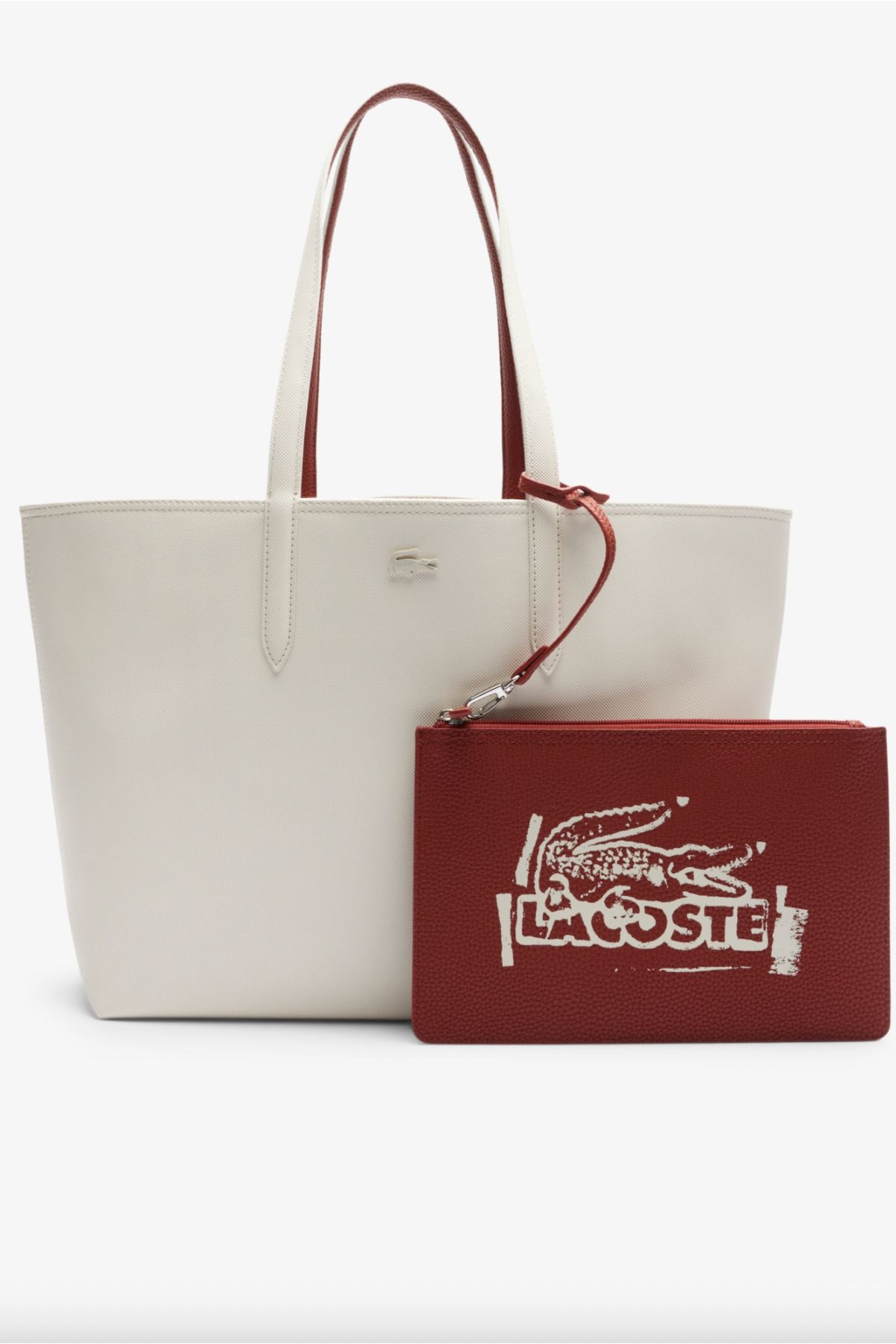 Lacoste Anna Reversible Zipped Tote