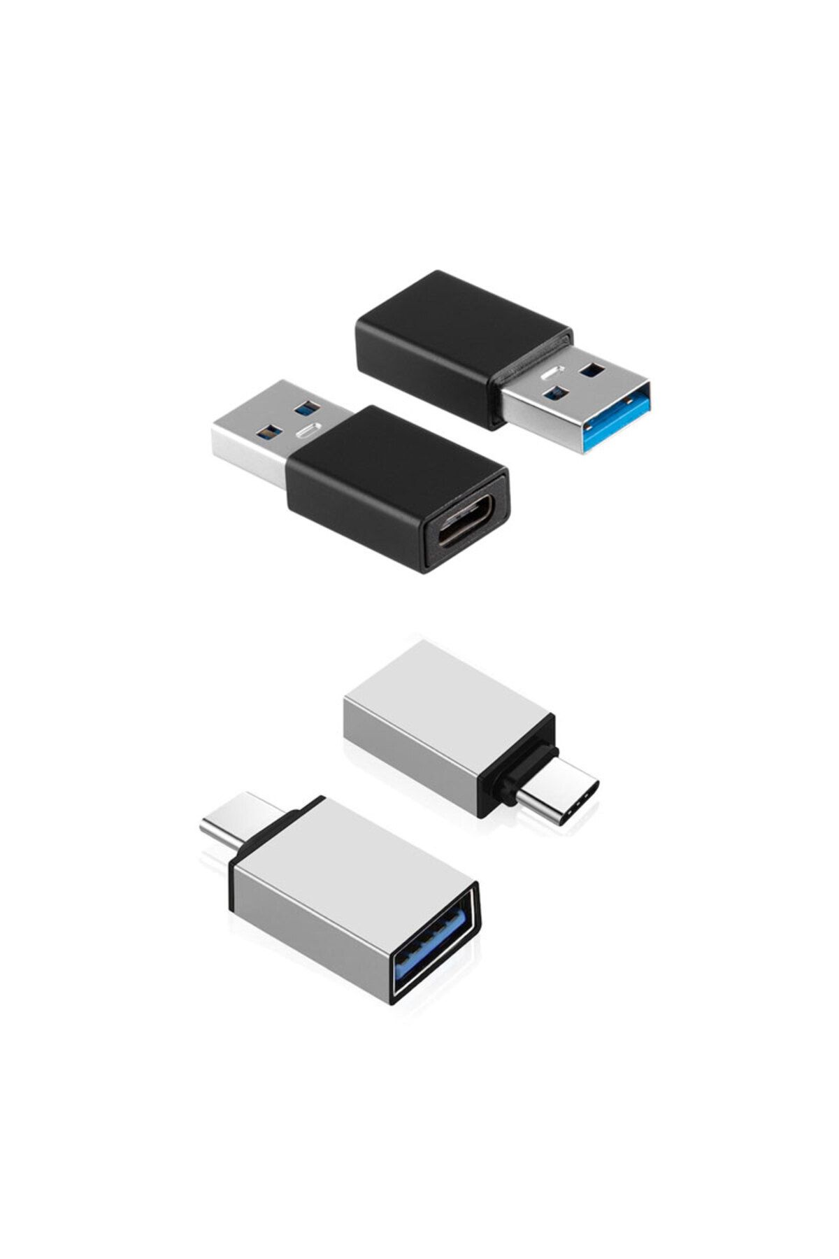 Leonpro Type c otg - type c usb 3.0 çevirici 2'li set Type c usb 3.0 çevirici