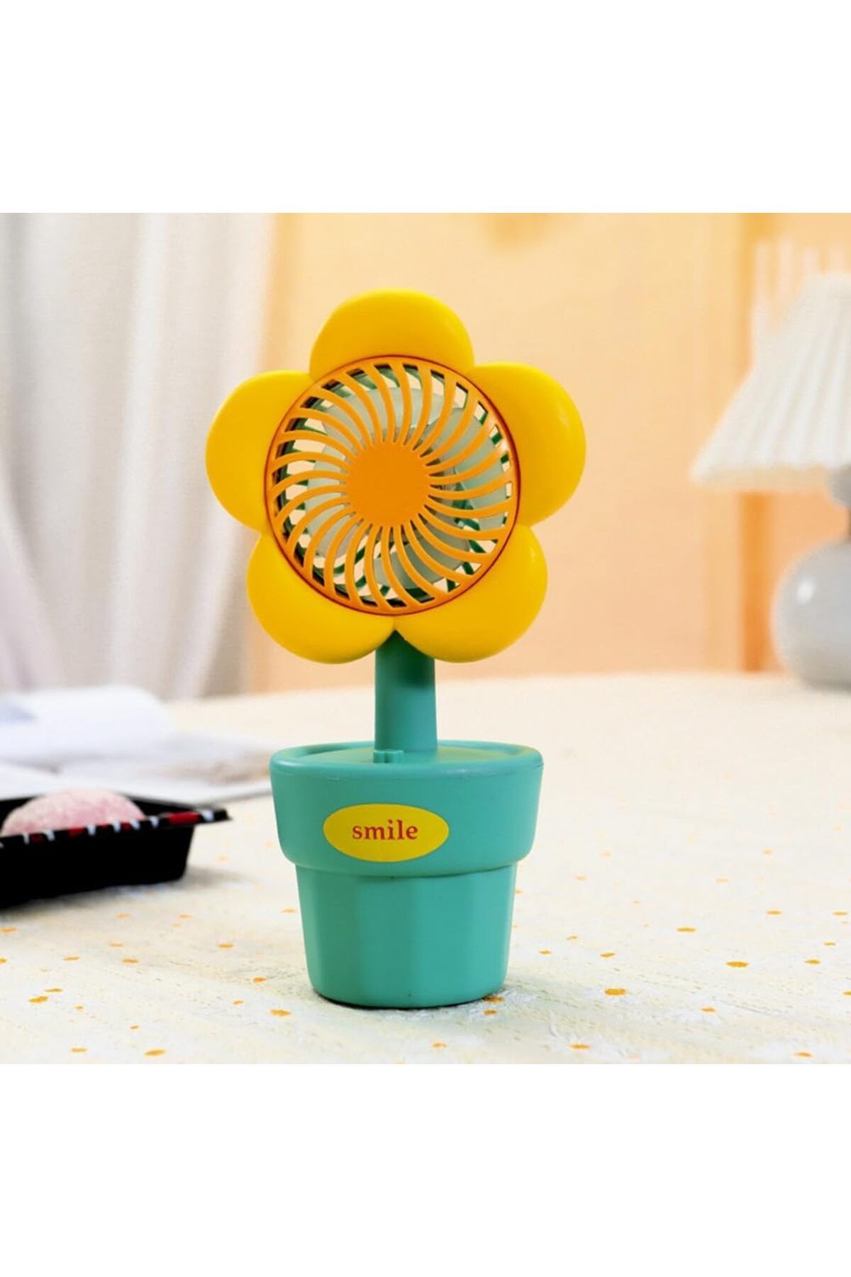 YzHome Taşınabilir USB Fan, Şarj Fanı, Taşınabilir Mini Fan, Taşınabilir Fan, Vantilatör Şarjlı