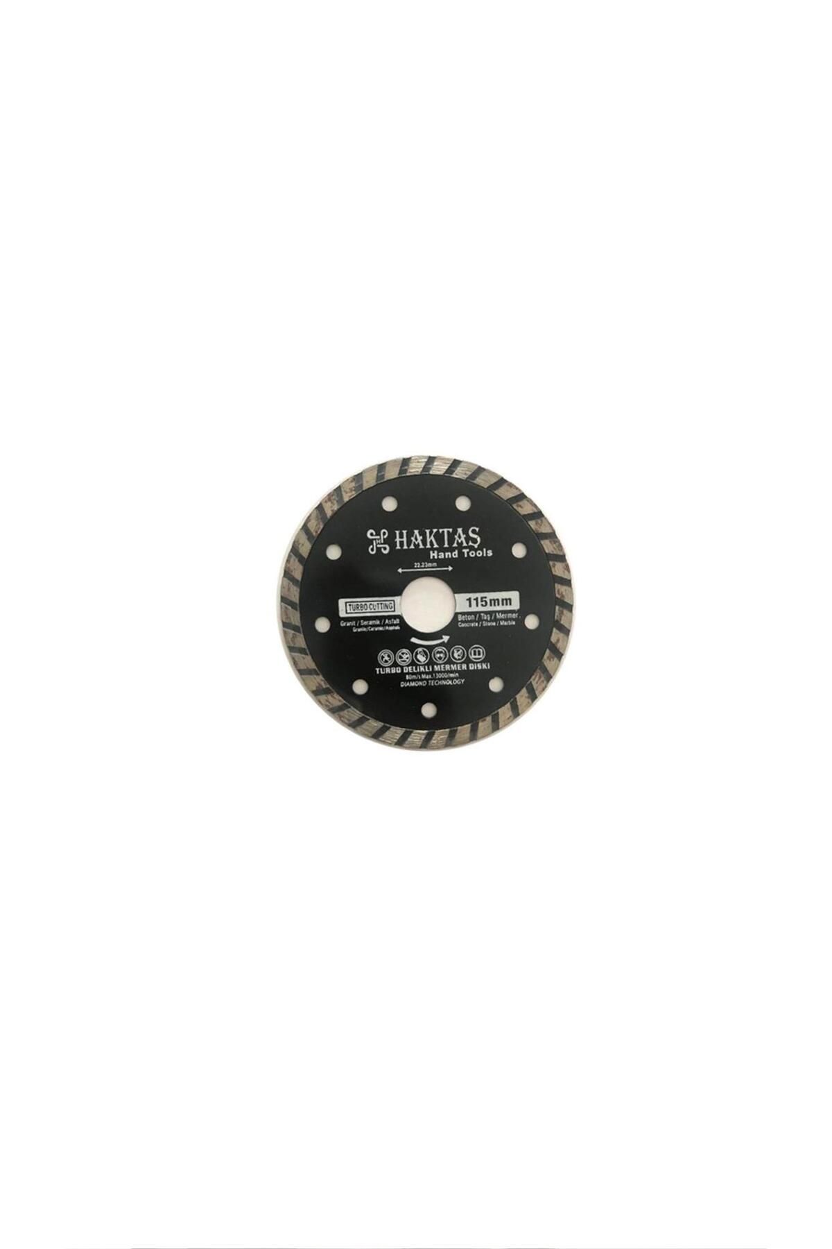 haktaş HAKTAŞ MERMER KESİCİ DELİKLİ TURBO SİYAH 15 MM