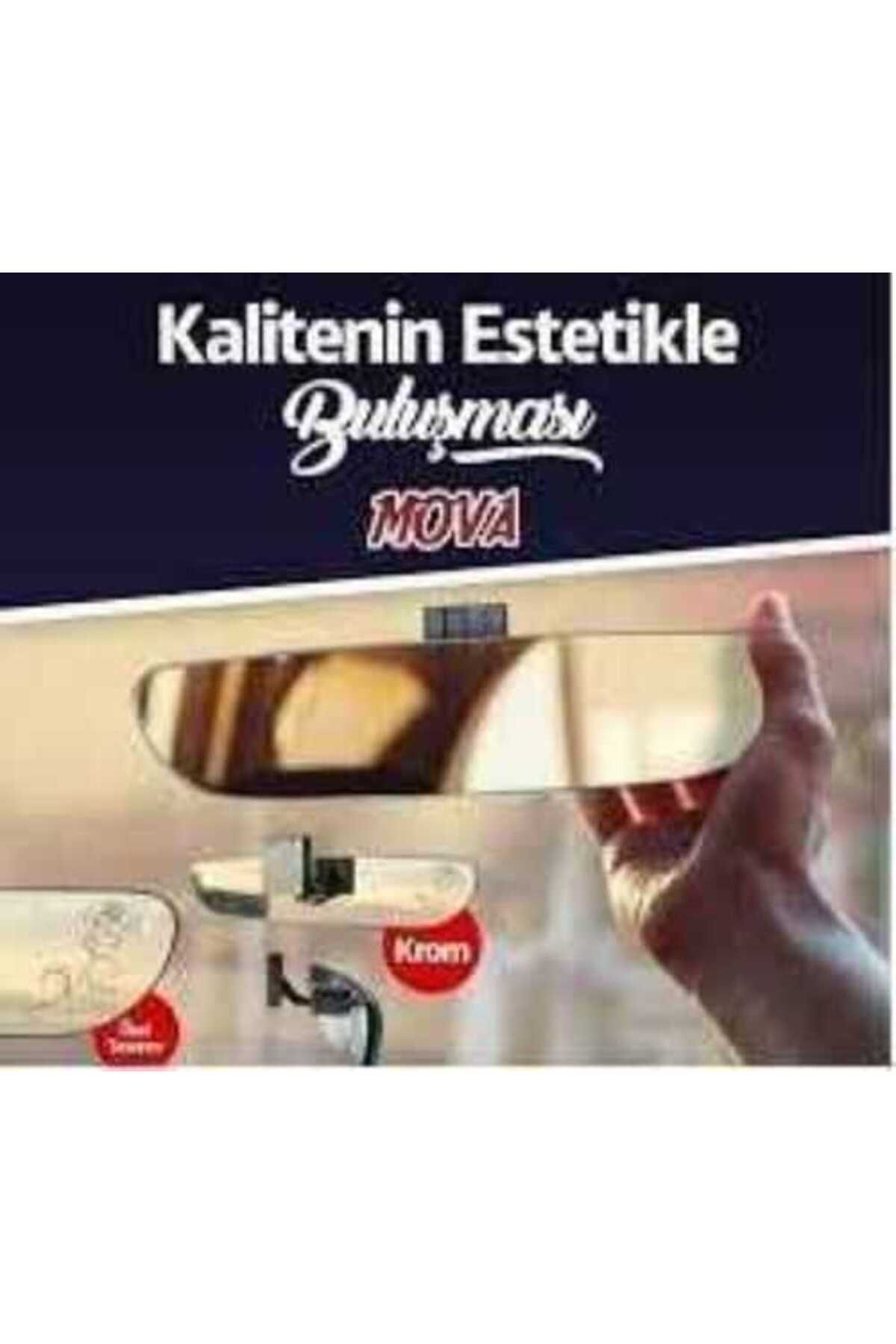 ShopB iÇ DiKiZ AYNASI MOVA KROM 2 KOLLU 27X6 cm