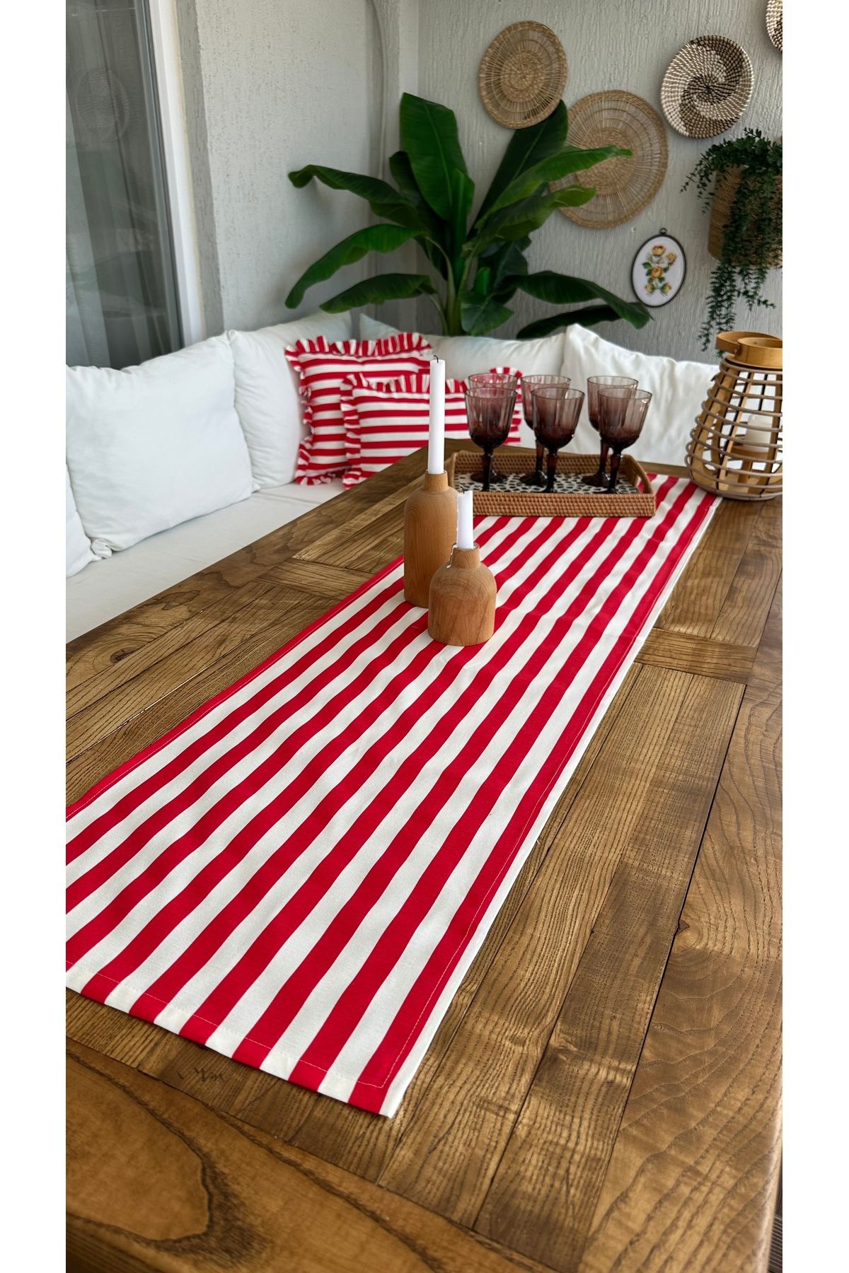 Decamor home-Runner rezistent la pete, rezistent la pete, cu dungi roșii 4