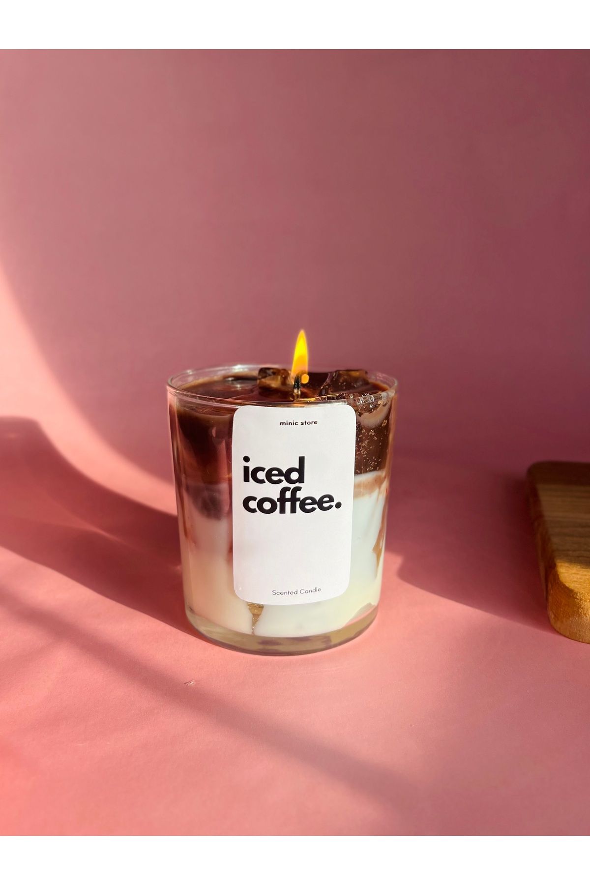 Minic Store Iced Coffee Candle - Latte Mum Kahve Kokulu