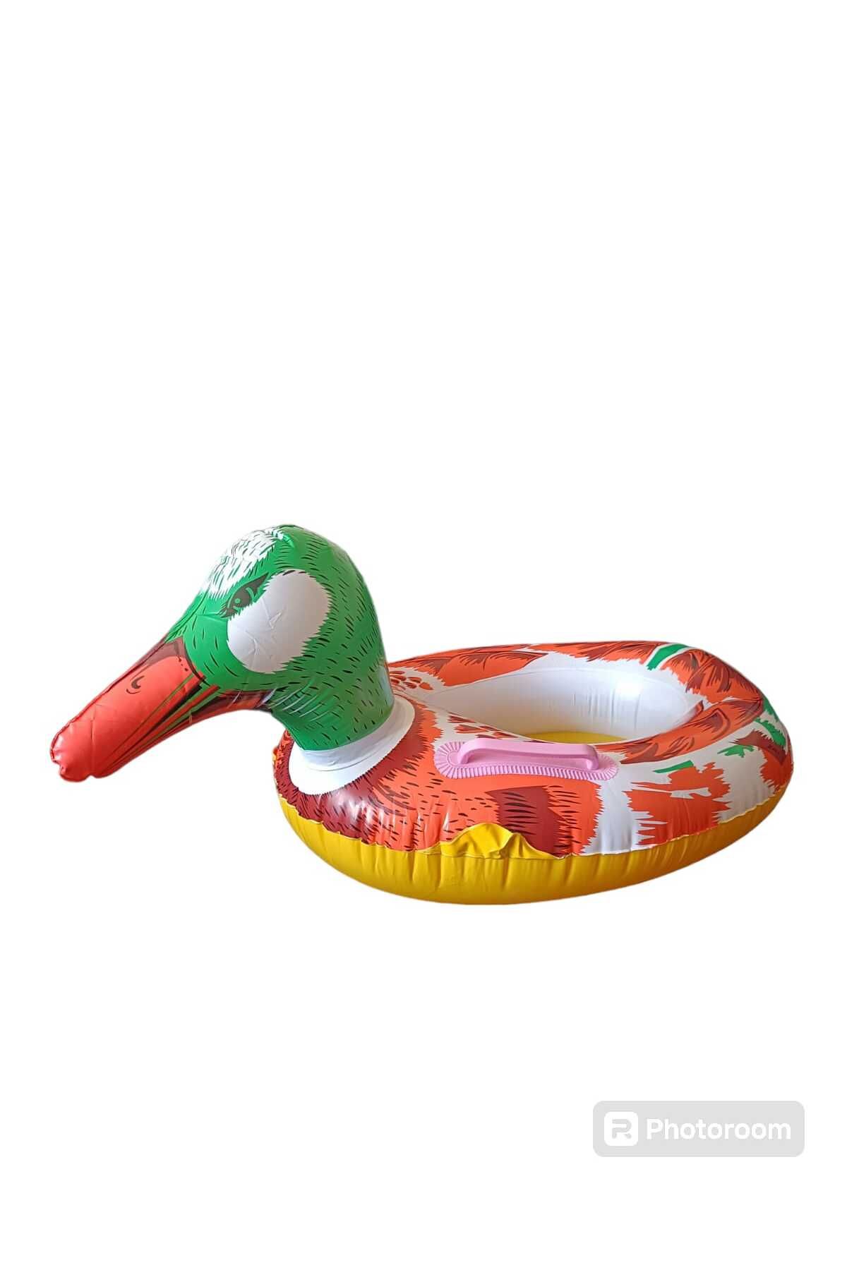 Şems Pazarlama Baby Boat Şişme Çocuk Can Simidi.70x55 Cm