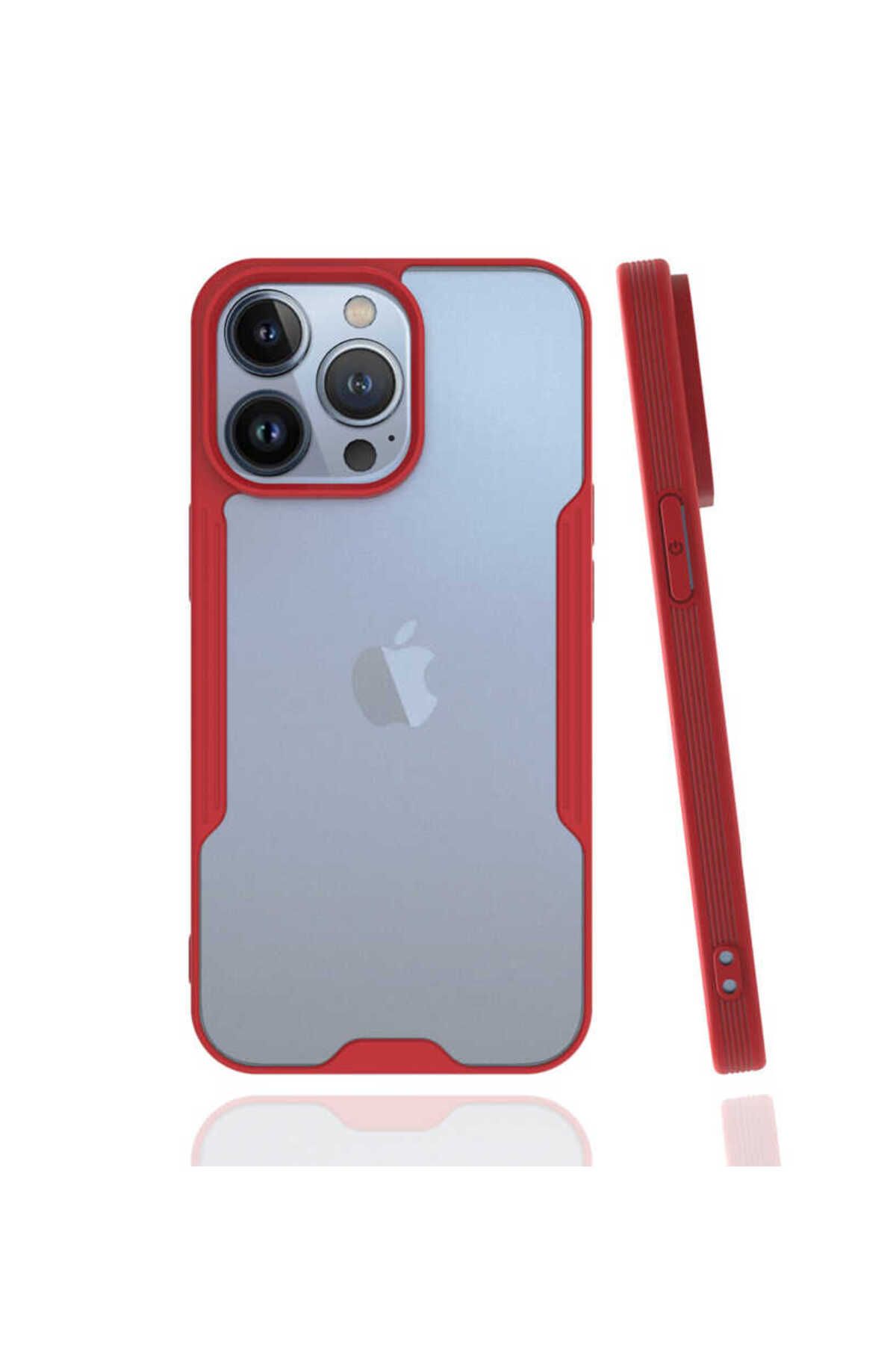 halkhouse Apple iPhone 13 Pro Kılıf Esnek Yumuşak Renkli Silikon Kamera Korumalı Kapak Parf
