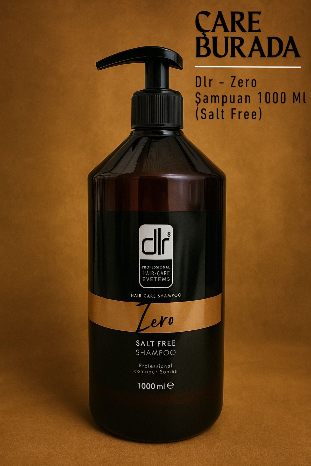 Çare Burada Dlr - Zero Şampuan 1000 Ml (Tuzsuz Şampuan)
