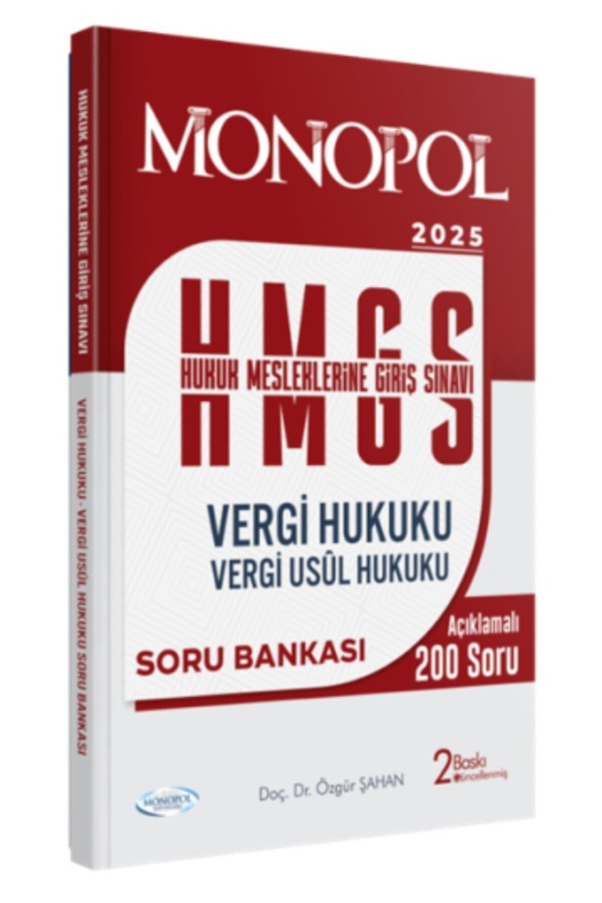 Monopol Yayınları 2025 HMGS Vergi Hukuku – Vergi Usul Hukuku Soru Bankası