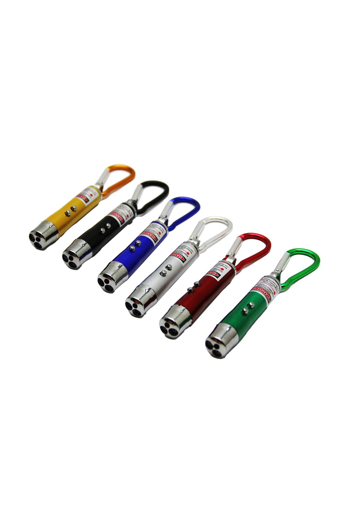Zayla 3LÜ BAŞLIK LASER LED LIGHT 3İN1 RENKLİ LAZER ANAHTARLIK (5165)