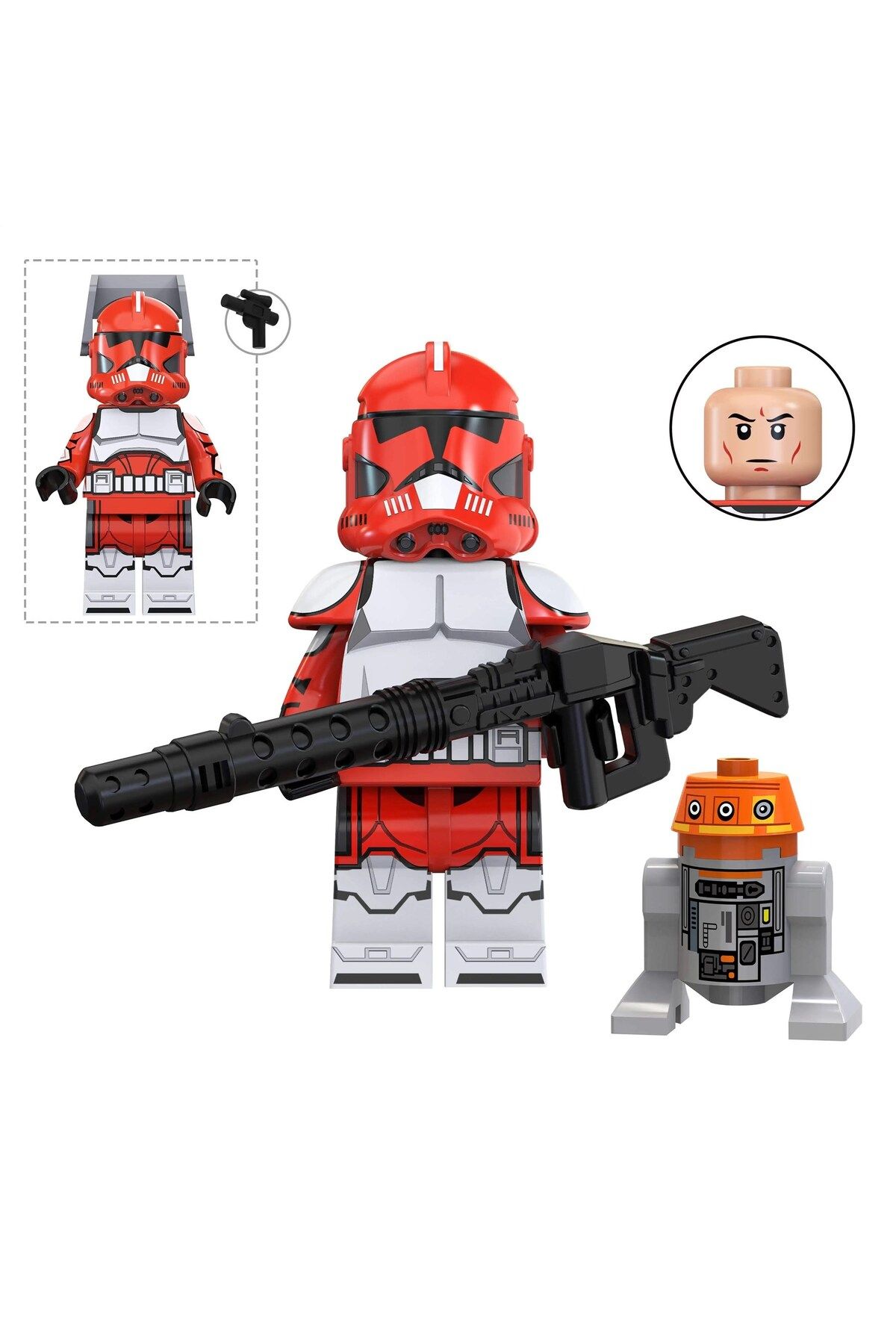 myminitoys Sw Mini Figür Commander Fox J-100